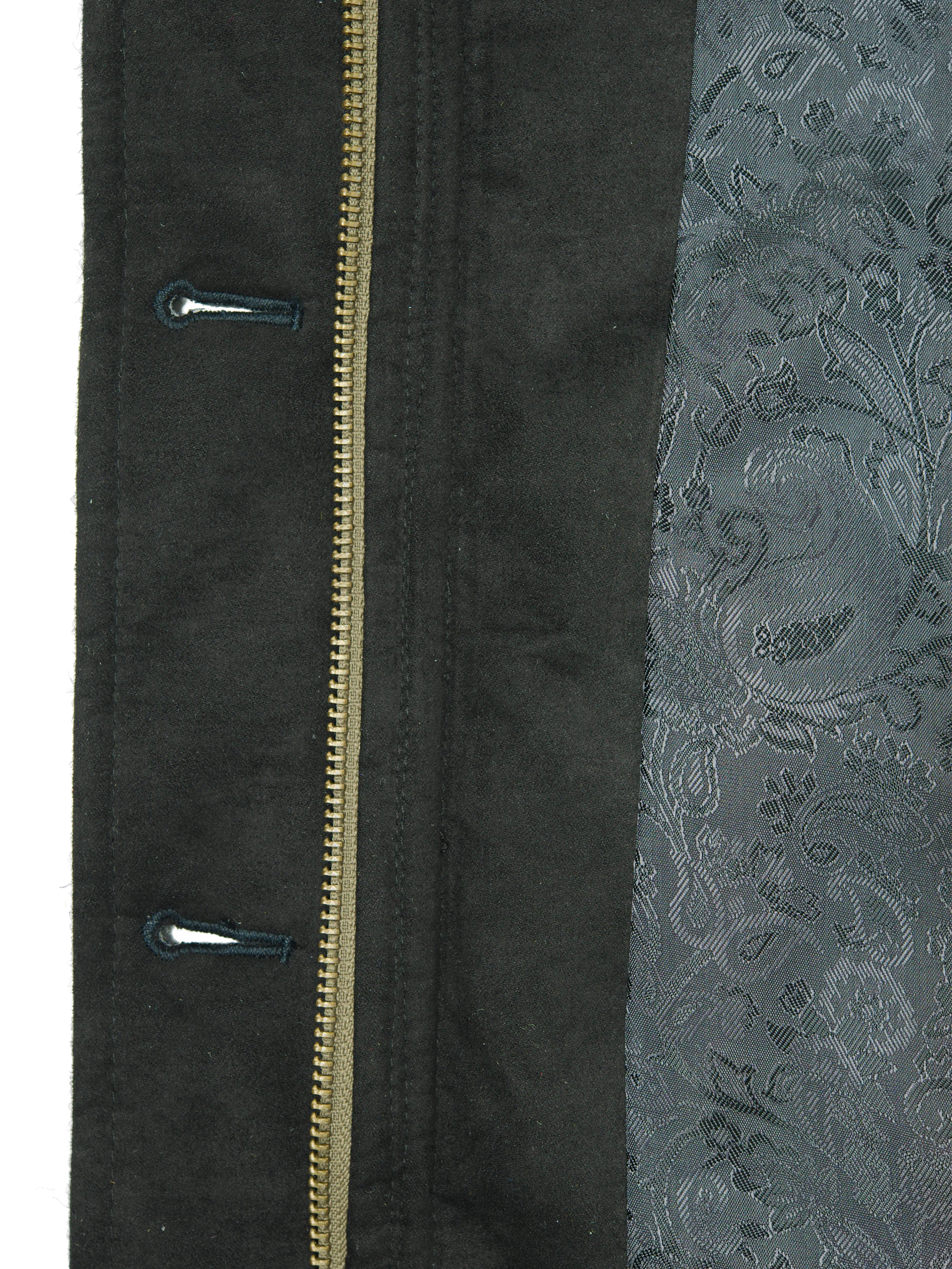 Harris Tweed Andi Gilet - Navy Herringbone - Image 6