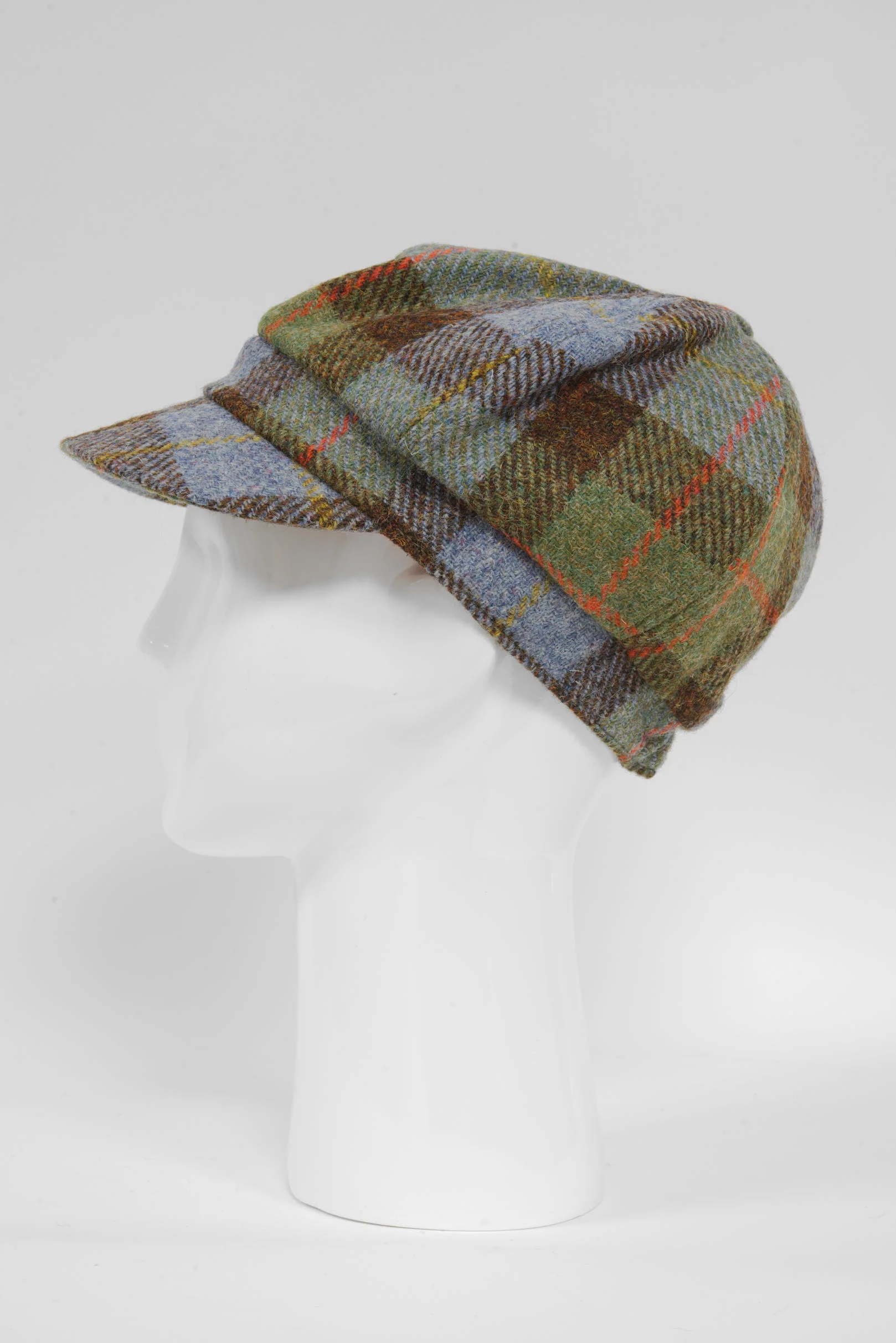 Harris Tweed Baker Boy Hat - A017 (GA) - Image 5