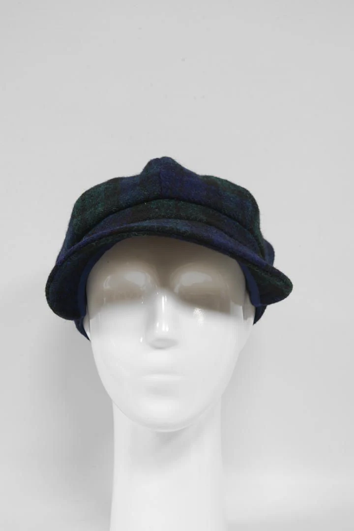 Harris Tweed Baker Boy Hat - A020 HH - Image 3
