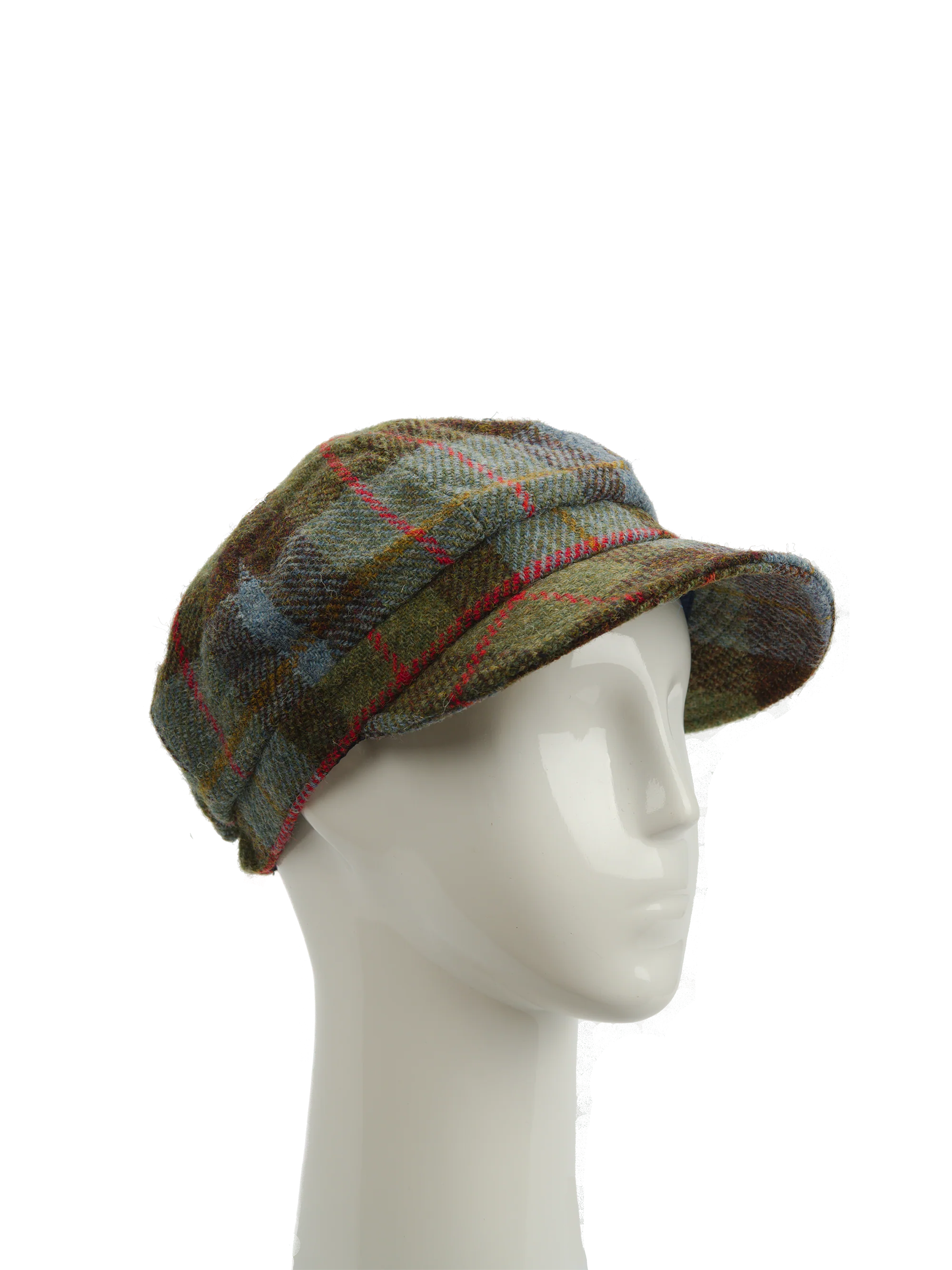 Harris Tweed Baker Boy Hat - Macleod (HH) - Image 2