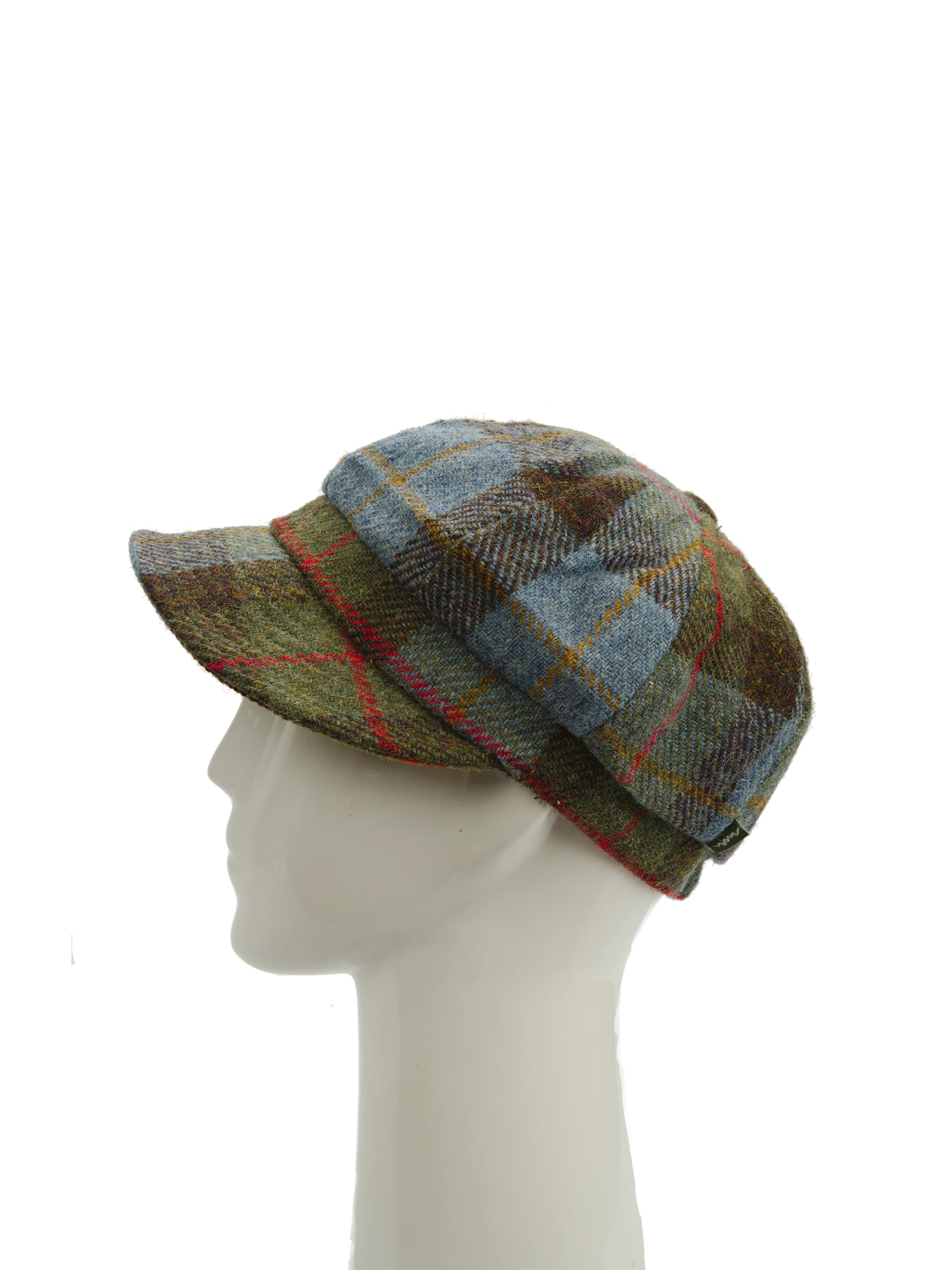 Harris Tweed Baker Boy Hat - Macleod (HH) - Image 4