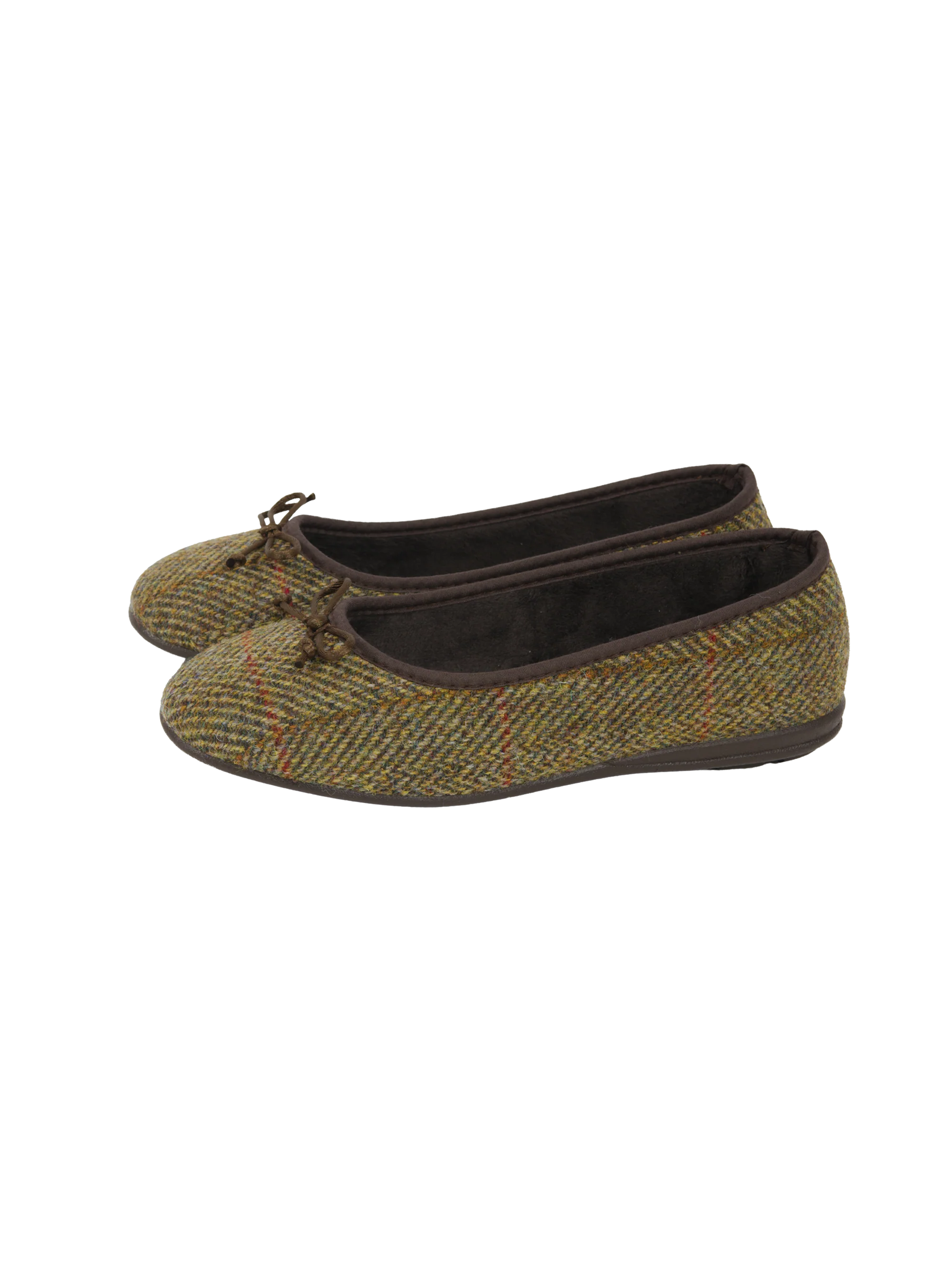 Harris Tweed Ballerina Pumps - HB67
