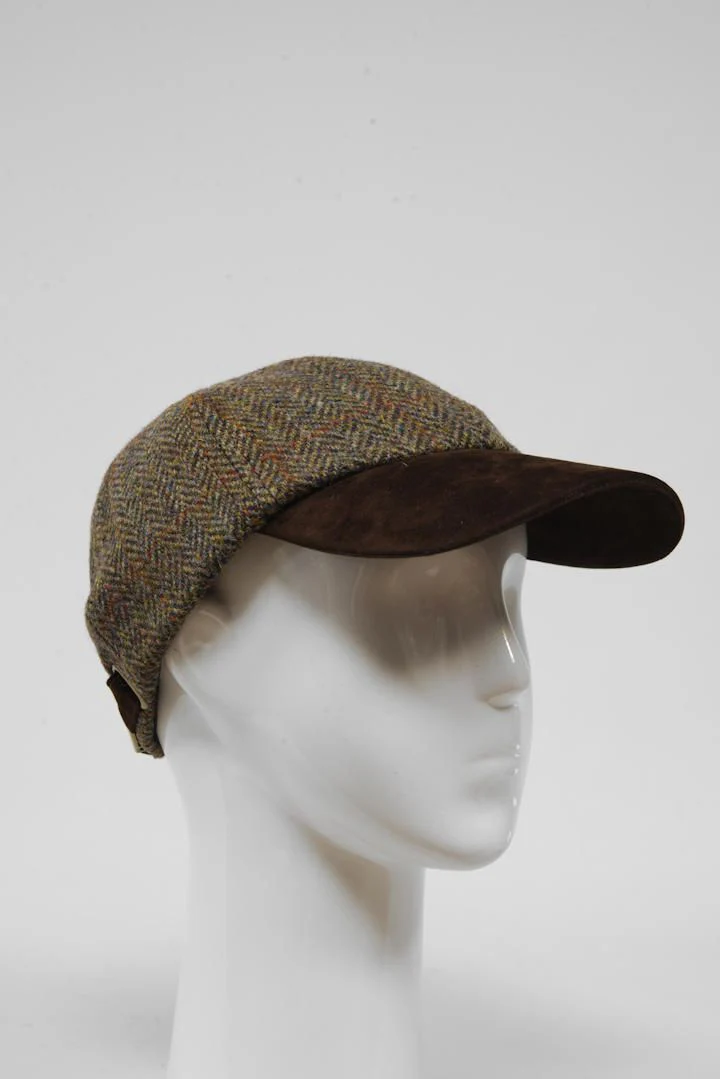 Harris Tweed Baseball Cap - HB40 (HW) - Image 2