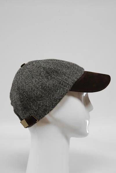 Harris Tweed Baseball Cap - HB64 (HW) - Image 2