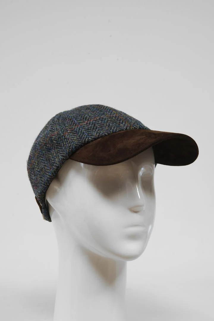 Harris Tweed Baseball Cap - HB80 (HW) - Image 2