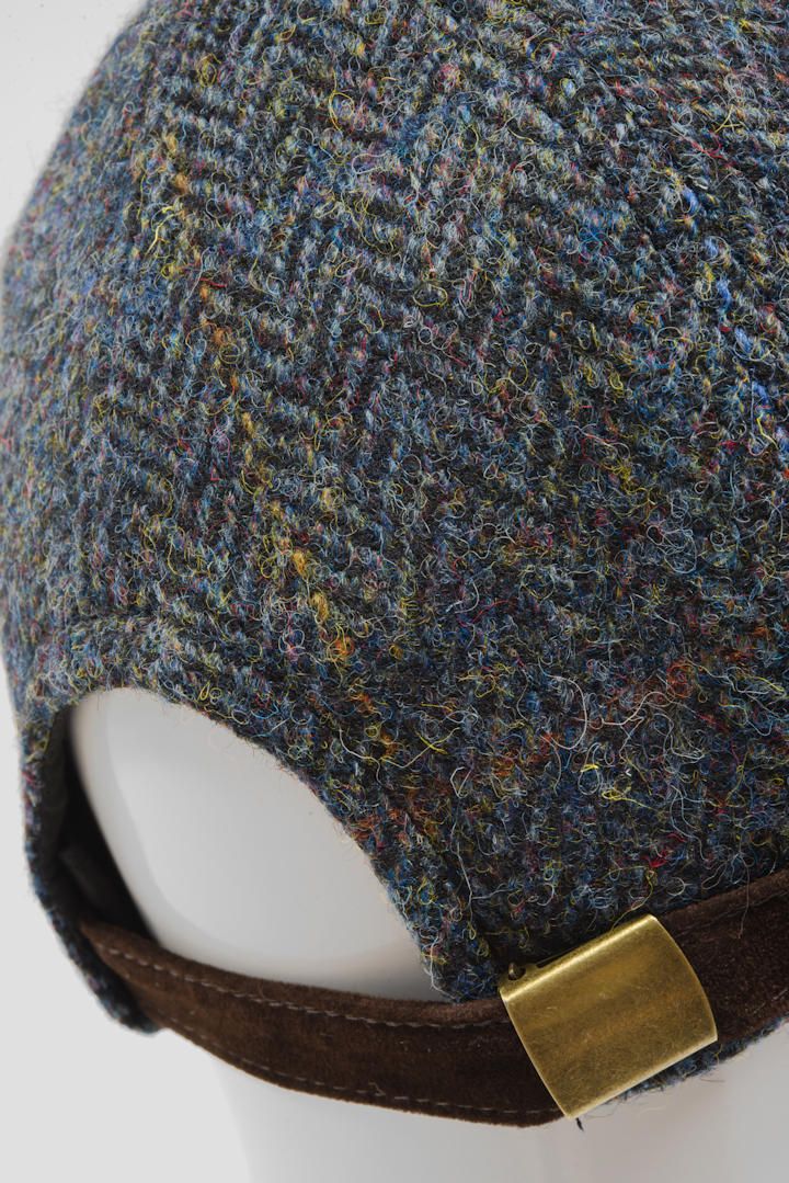 Harris Tweed Baseball Cap - HB80 (HW) - Image 6