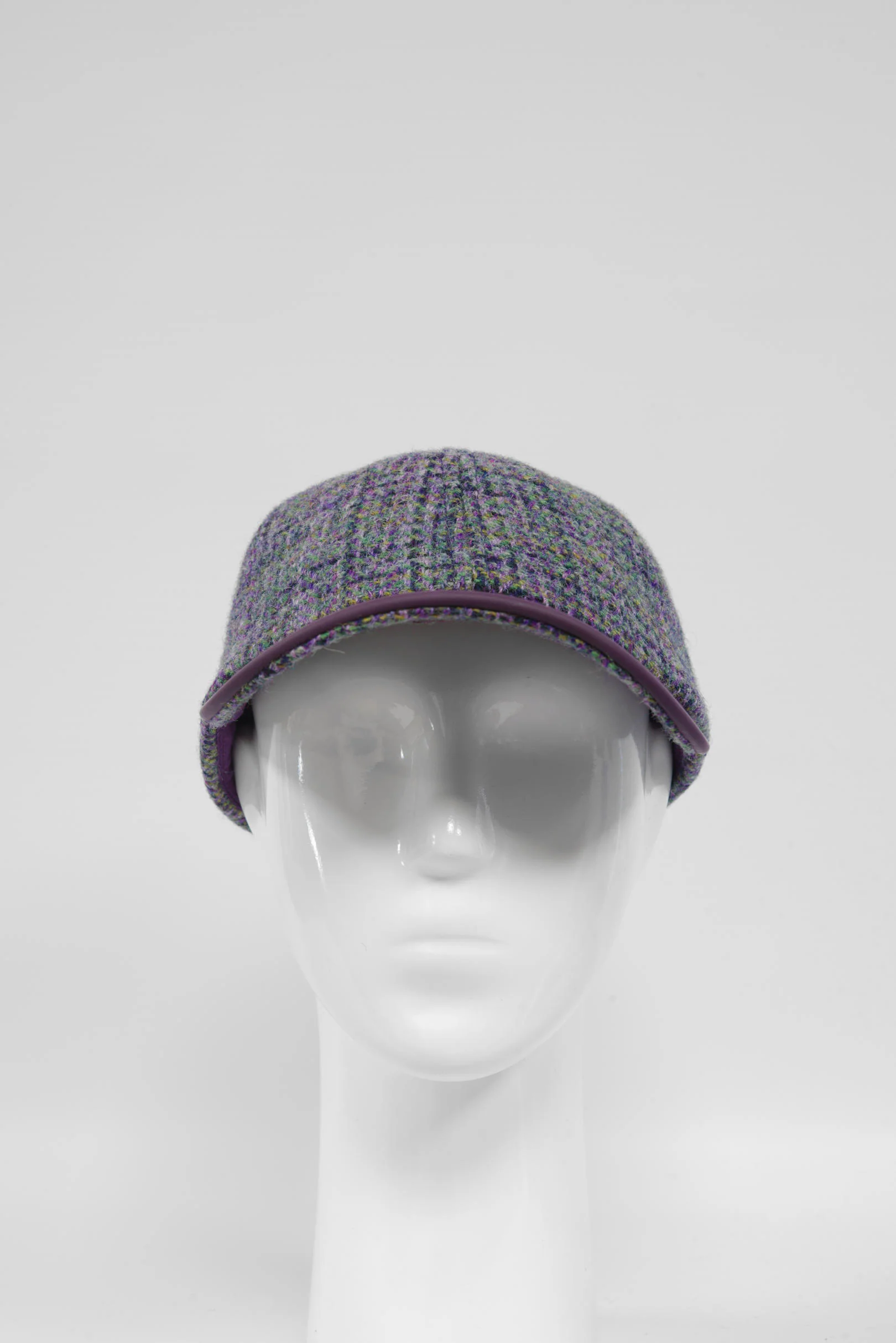 Harris Tweed Baseball Cap - Thistle (HH) - Image 3