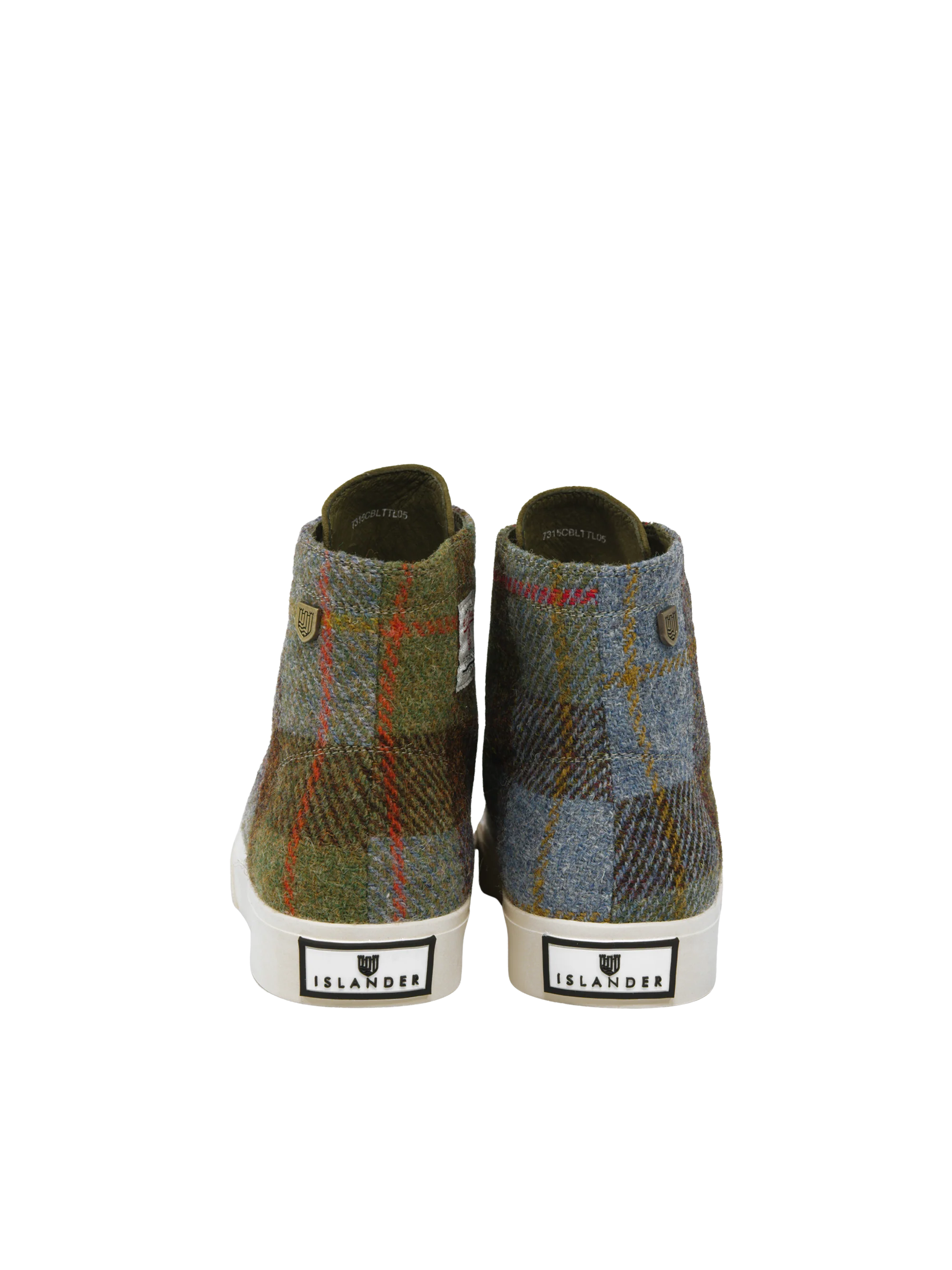 Harris Tweed Blair Trainers - Macleod Check - Image 4