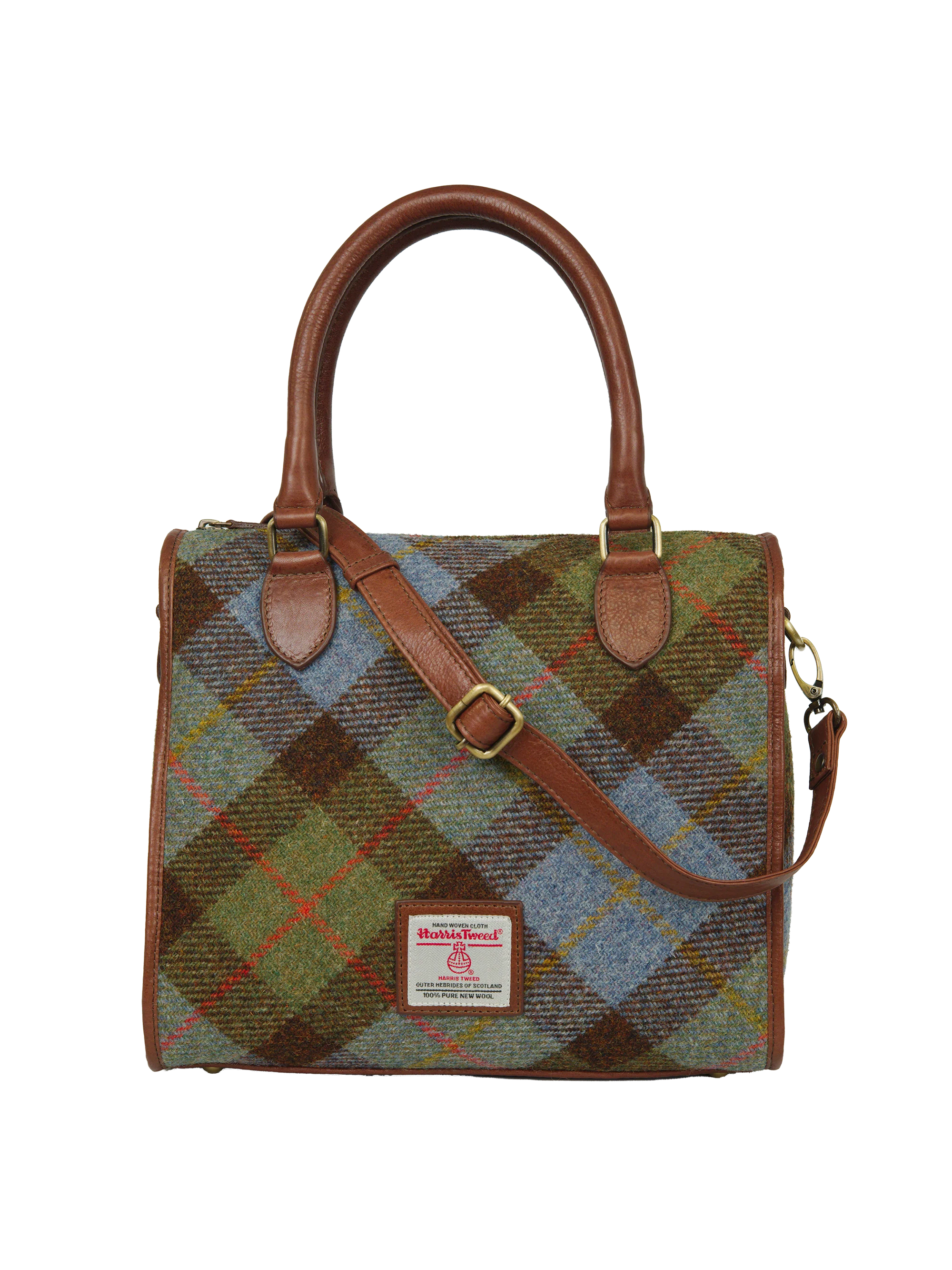 Harris Tweed Bosta Bowling Bag - A017