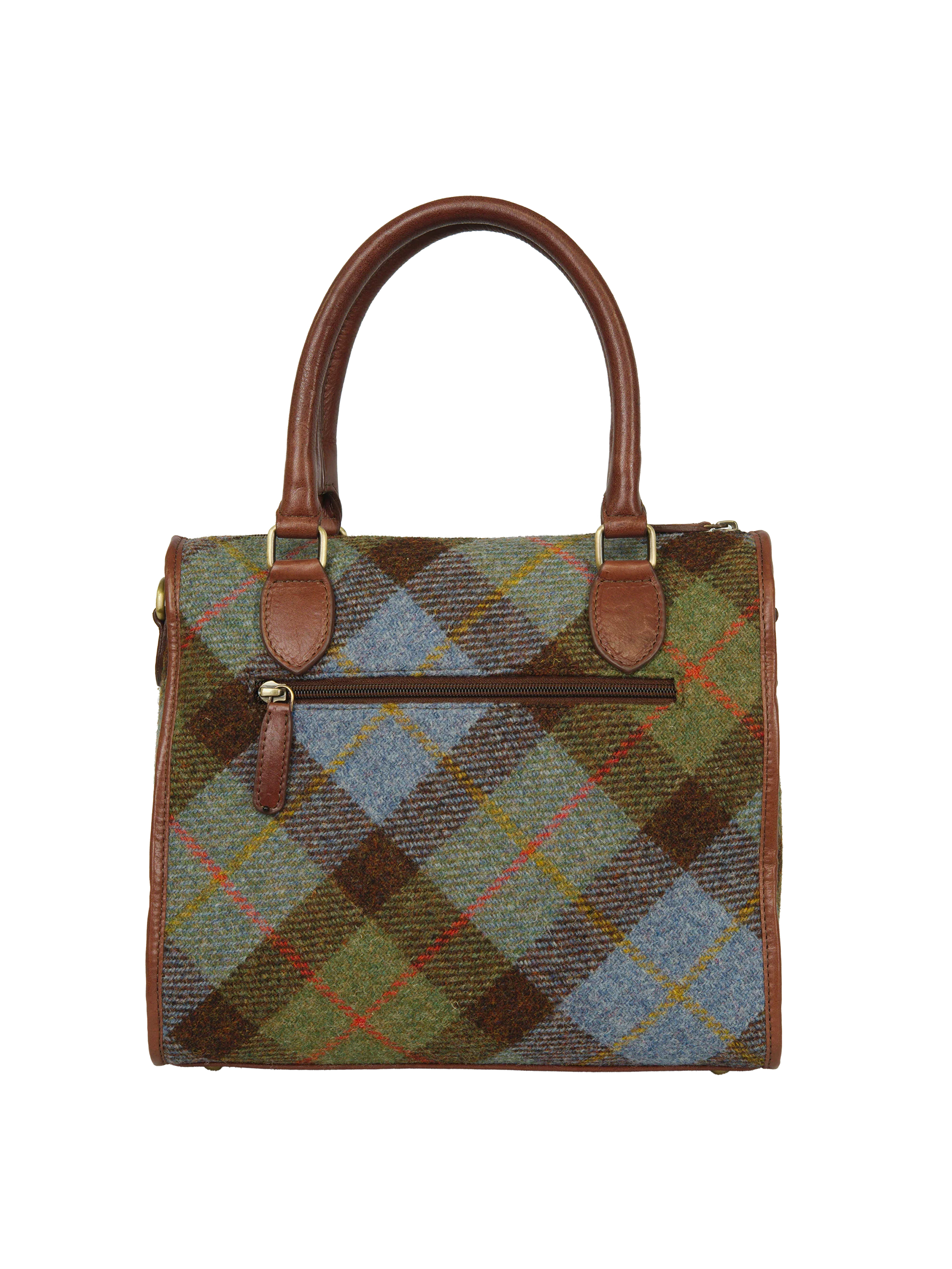 Harris Tweed Bosta Bowling Bag - A017 - Image 5