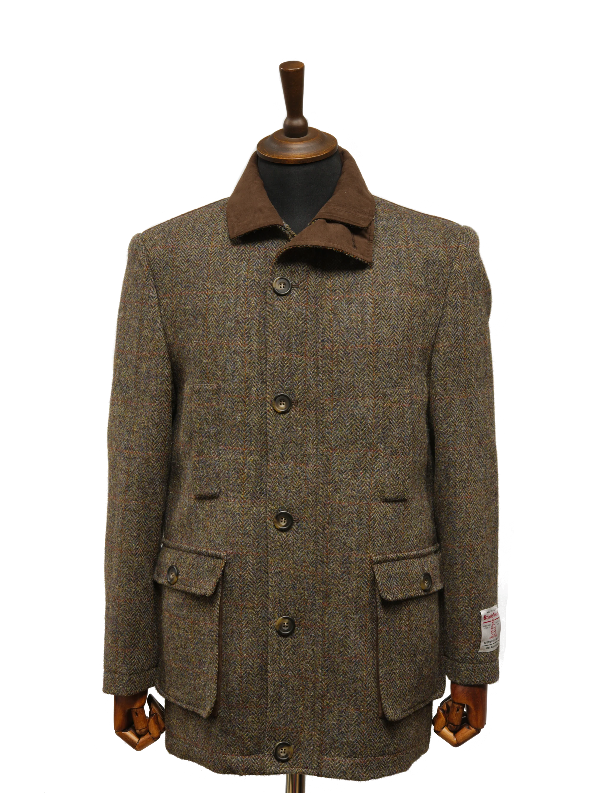 Harris Tweed Boyd Field Coat - HB40