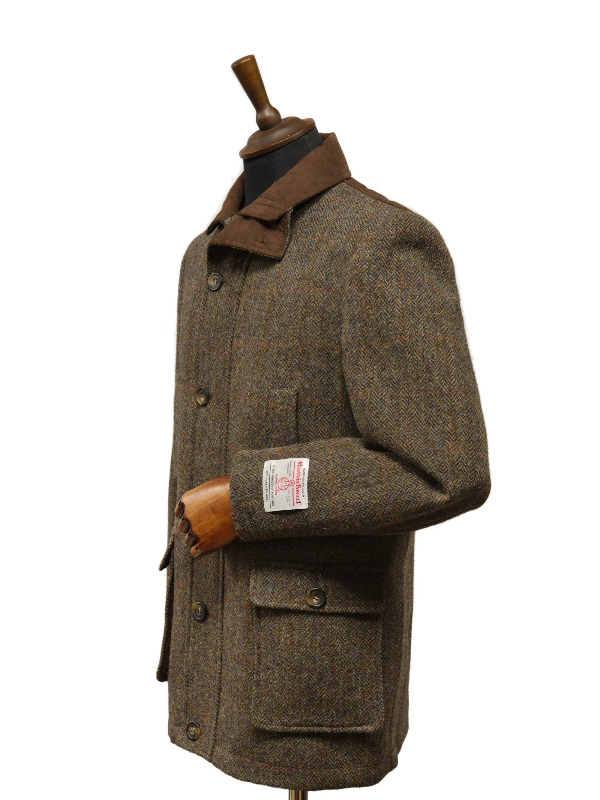 Harris Tweed Boyd Field Coat - HB40 - Image 4