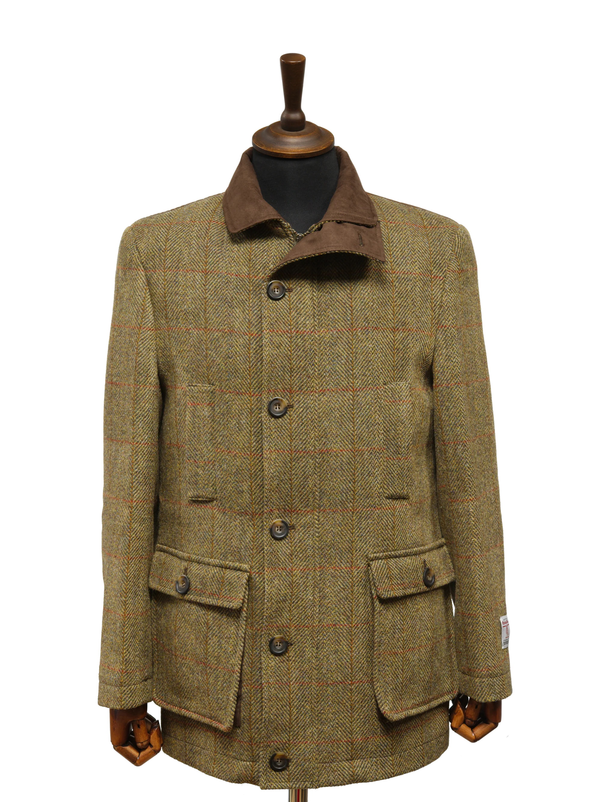 Harris Tweed Boyd Field Coat - HB67