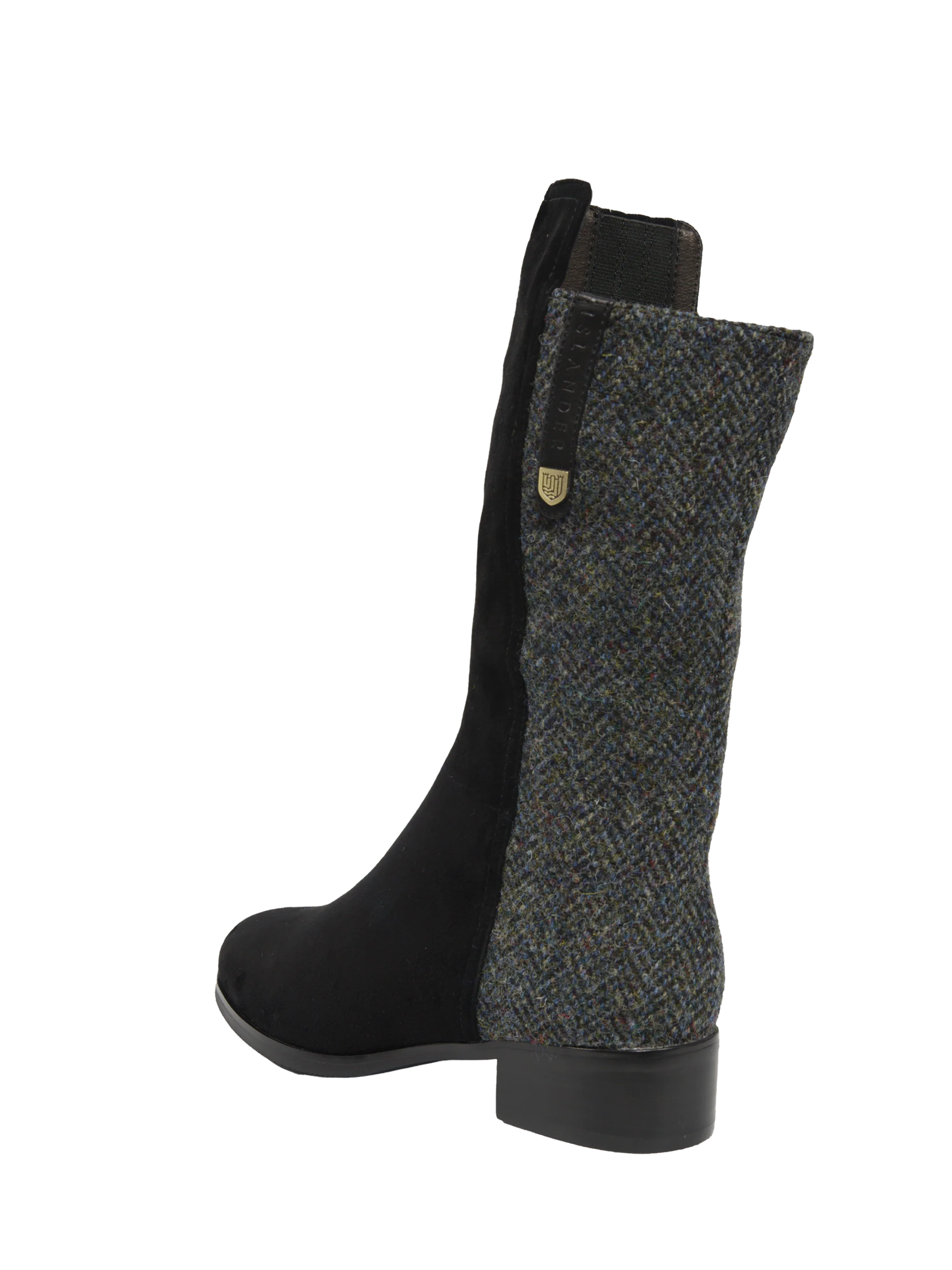 Harris Tweed Brodie Calf Length Boots - HB85 - Image 3