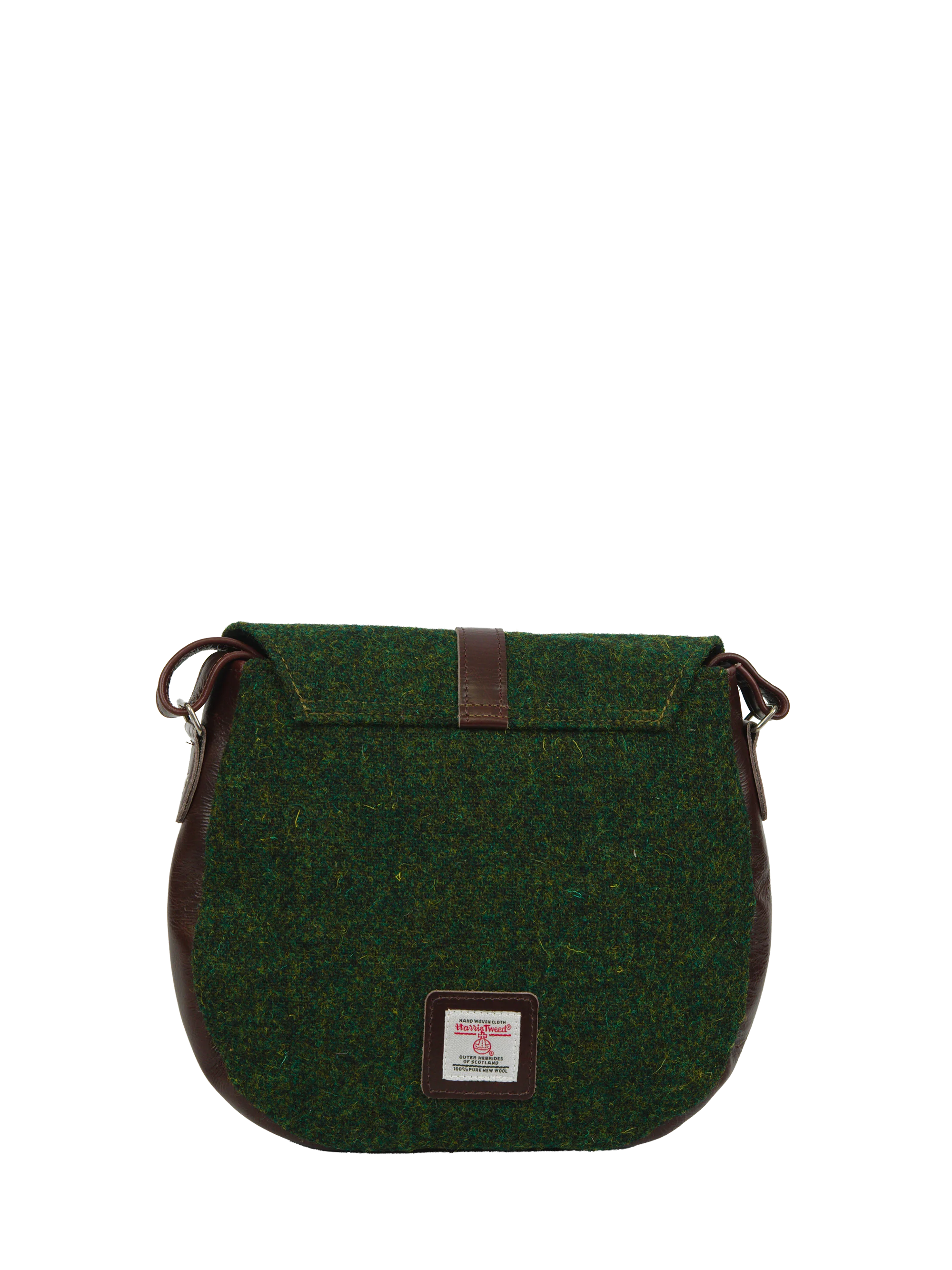 Harris Tweed Catriona Bag - 352 (Brown Leather) - Image 6