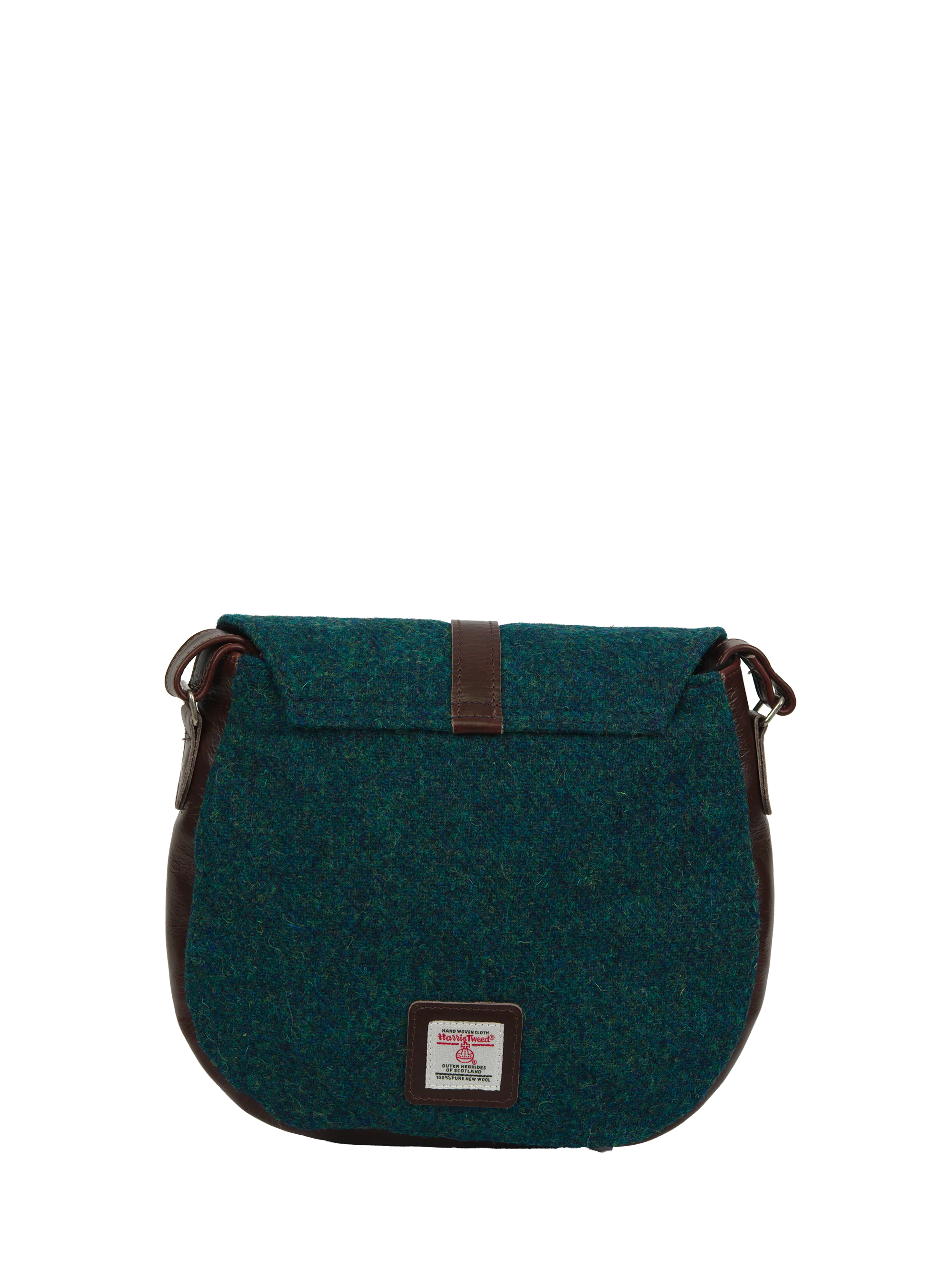 Harris Tweed Catriona Bag - 334 (Brown Leather) - Image 6