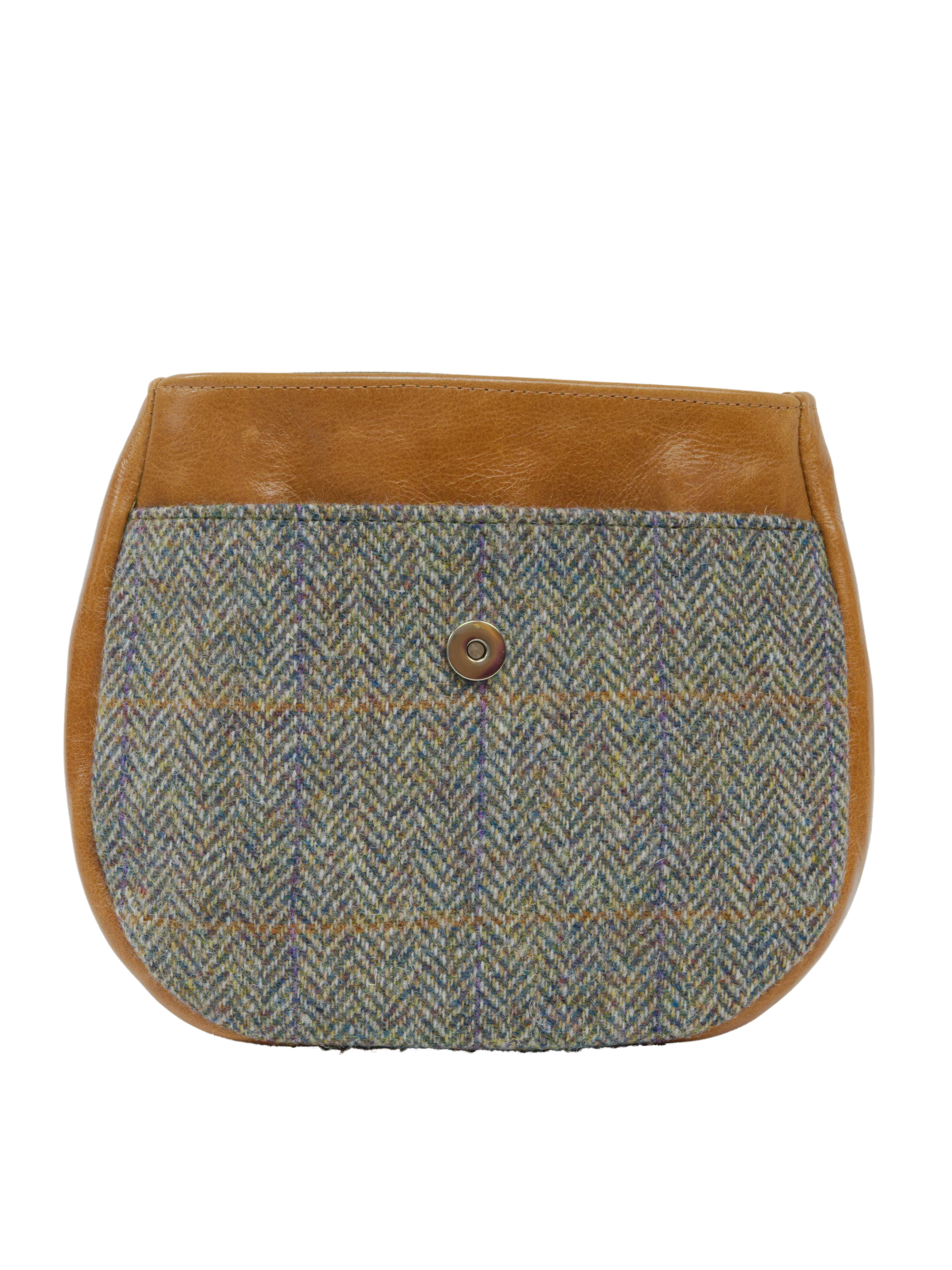 Harris Tweed Catriona Bag - HB107 (Tan Leather) - Image 2