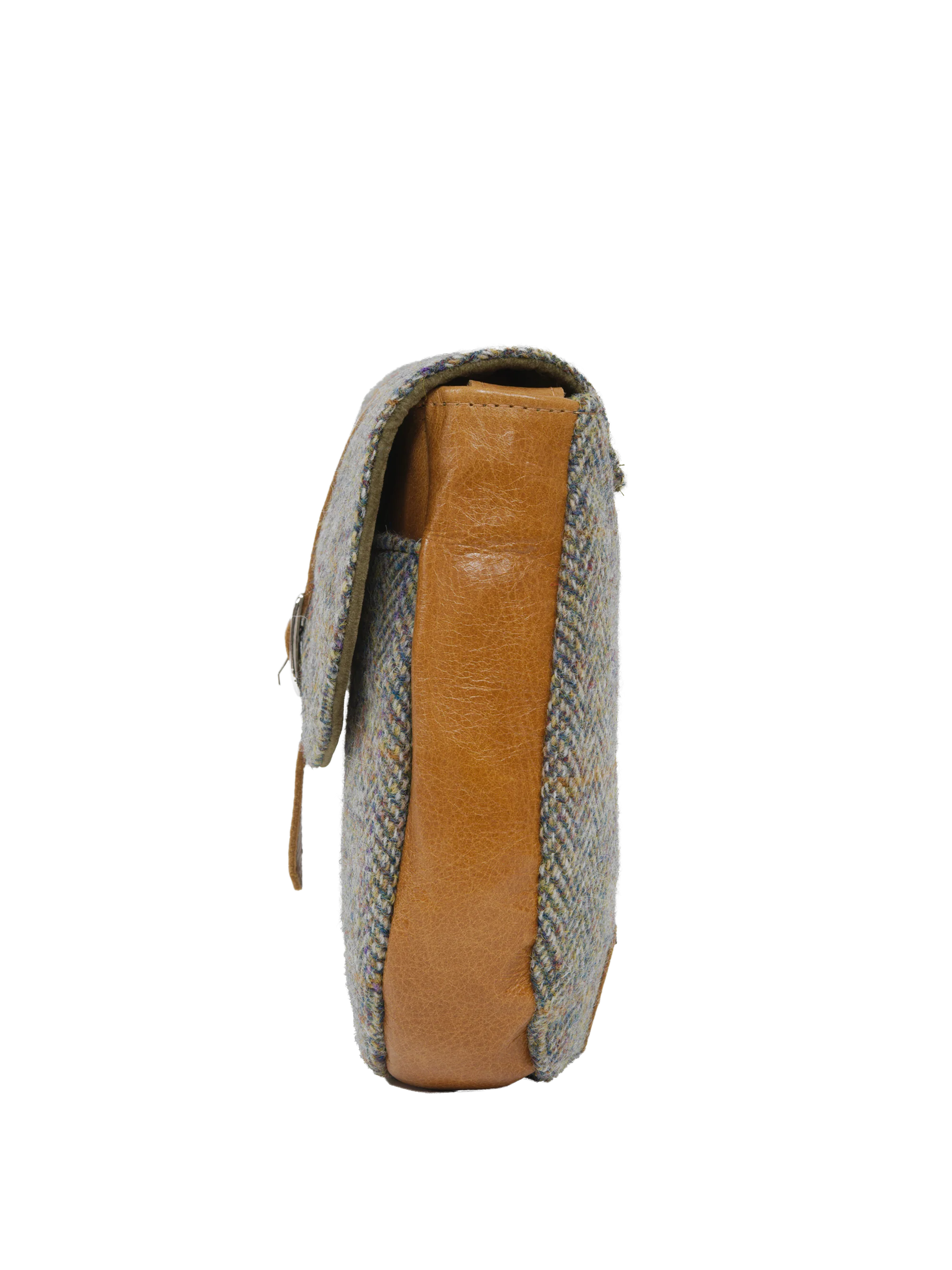 Harris Tweed Catriona Bag - HB107 (Tan Leather) - Image 4