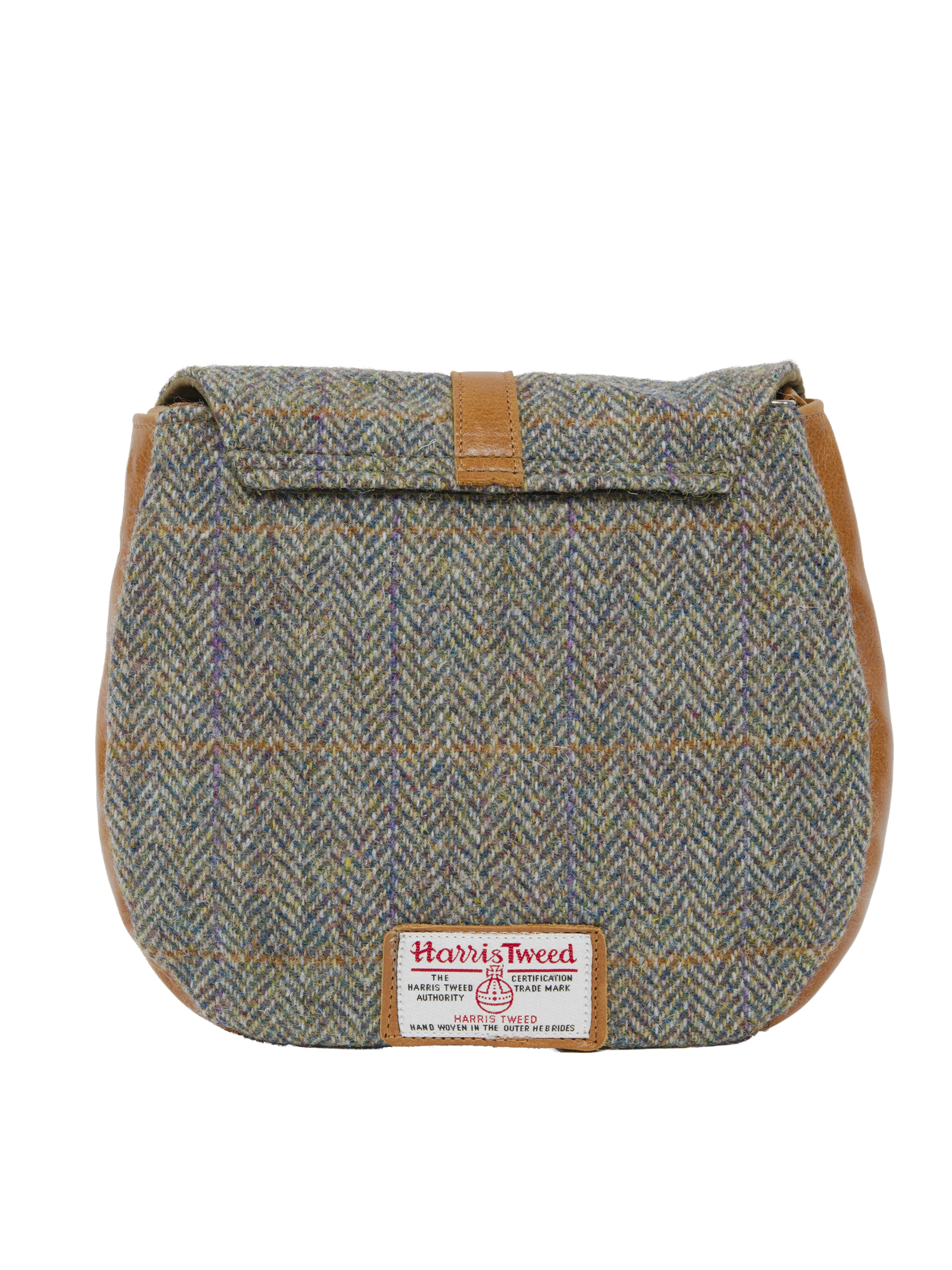 Harris Tweed Catriona Bag - HB107 (Tan Leather) - Image 5
