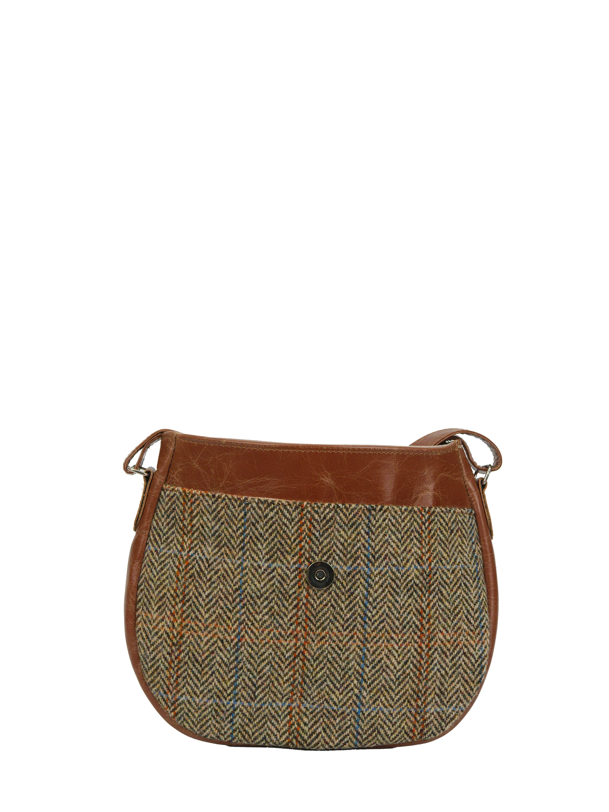 Harris Tweed Catriona Bag - HB133 (Tan Leather) - Image 2