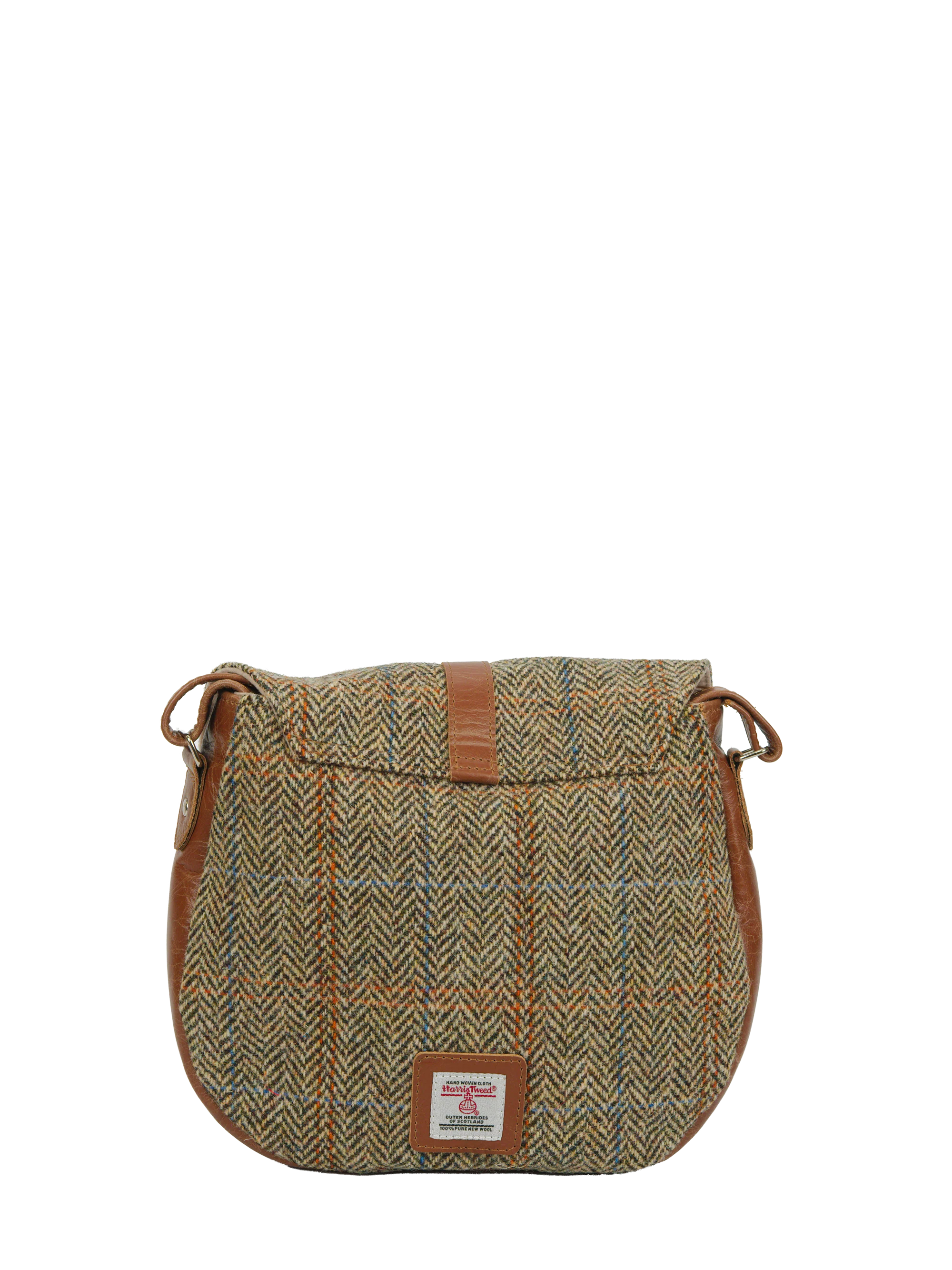 Harris Tweed Catriona Bag - HB133 (Tan Leather) - Image 6