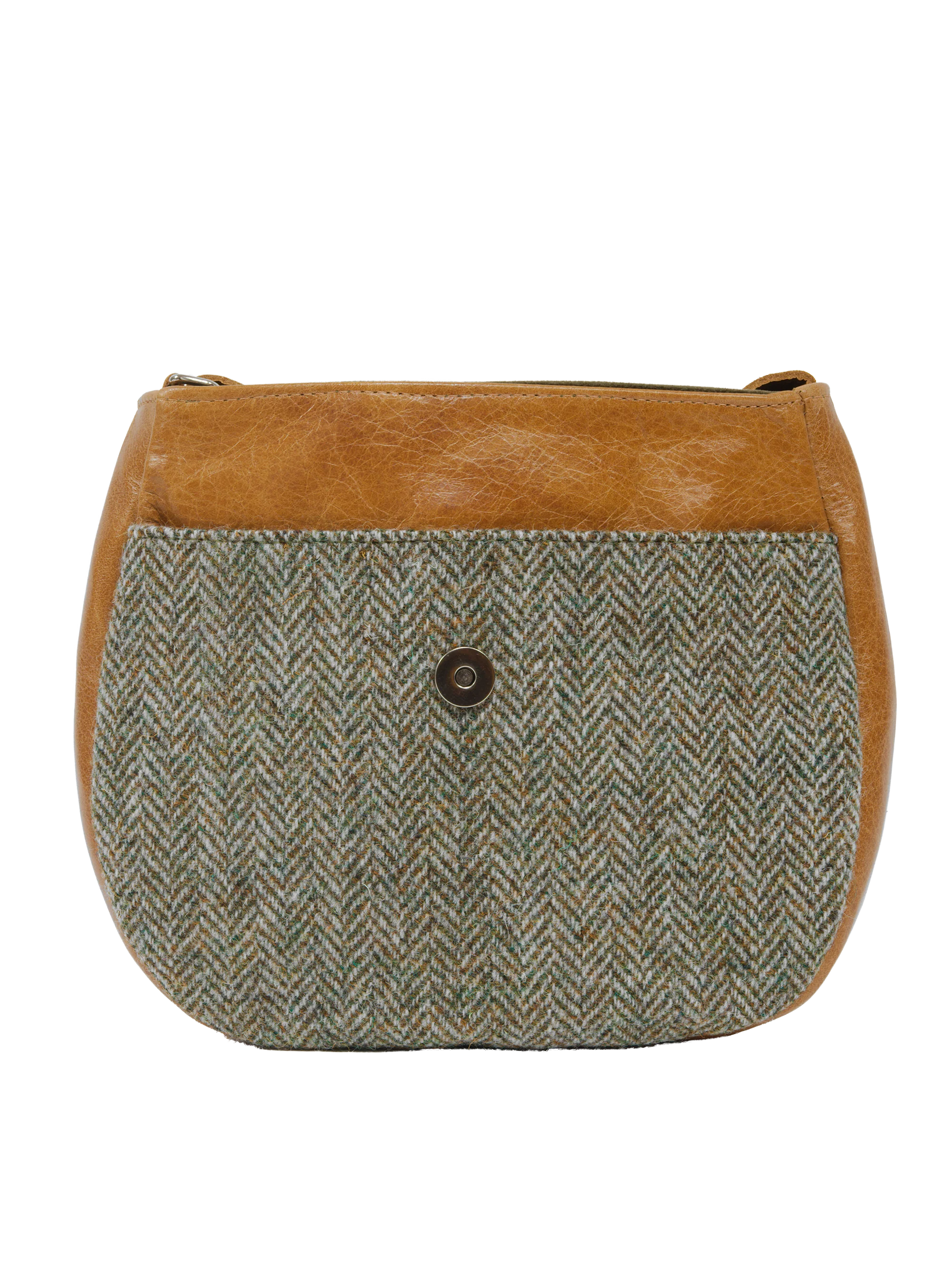 Harris Tweed Catriona Bag - HB52 (Tan Leather) - Image 2