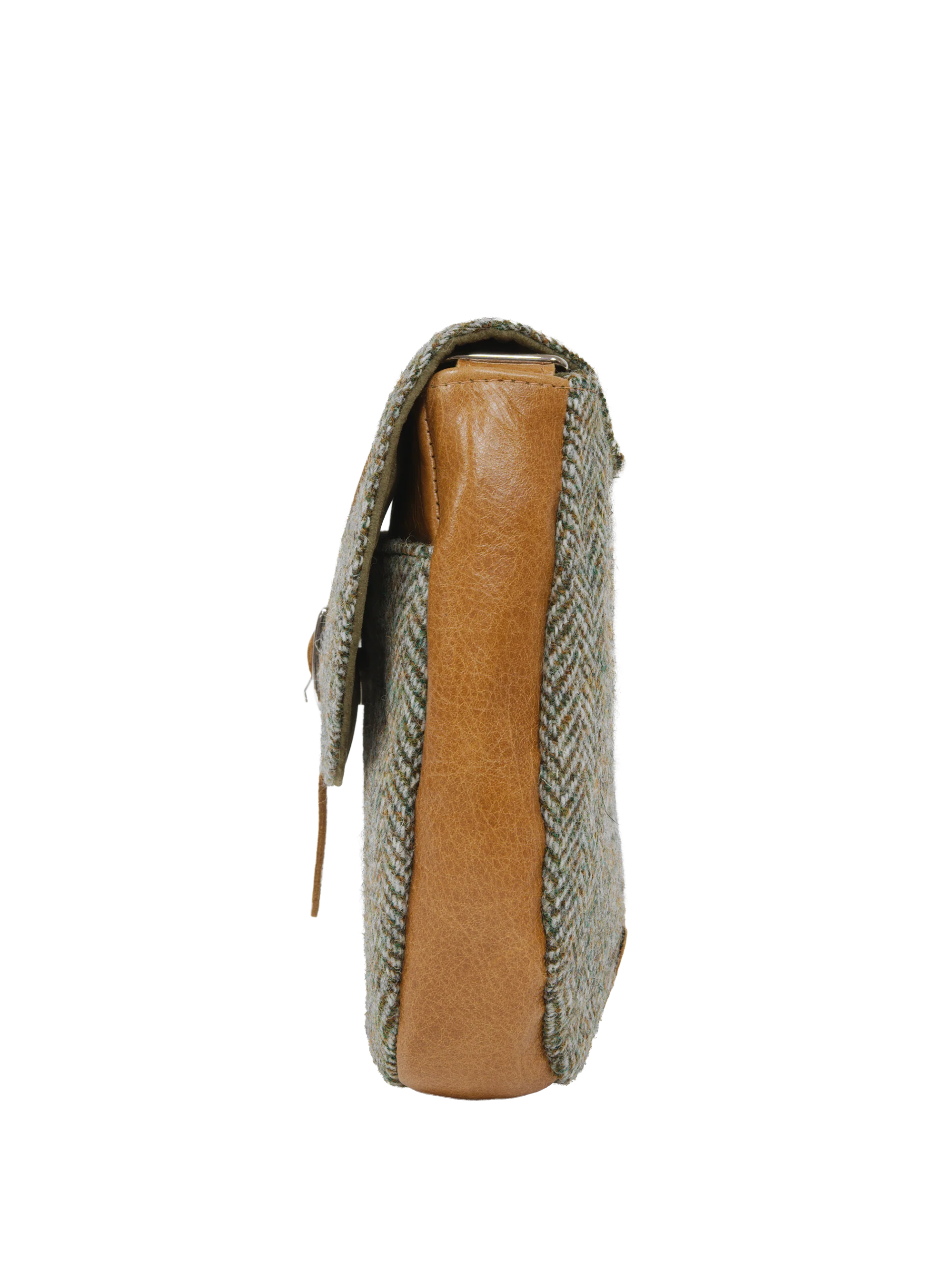Harris Tweed Catriona Bag - HB52 (Tan Leather) - Image 4