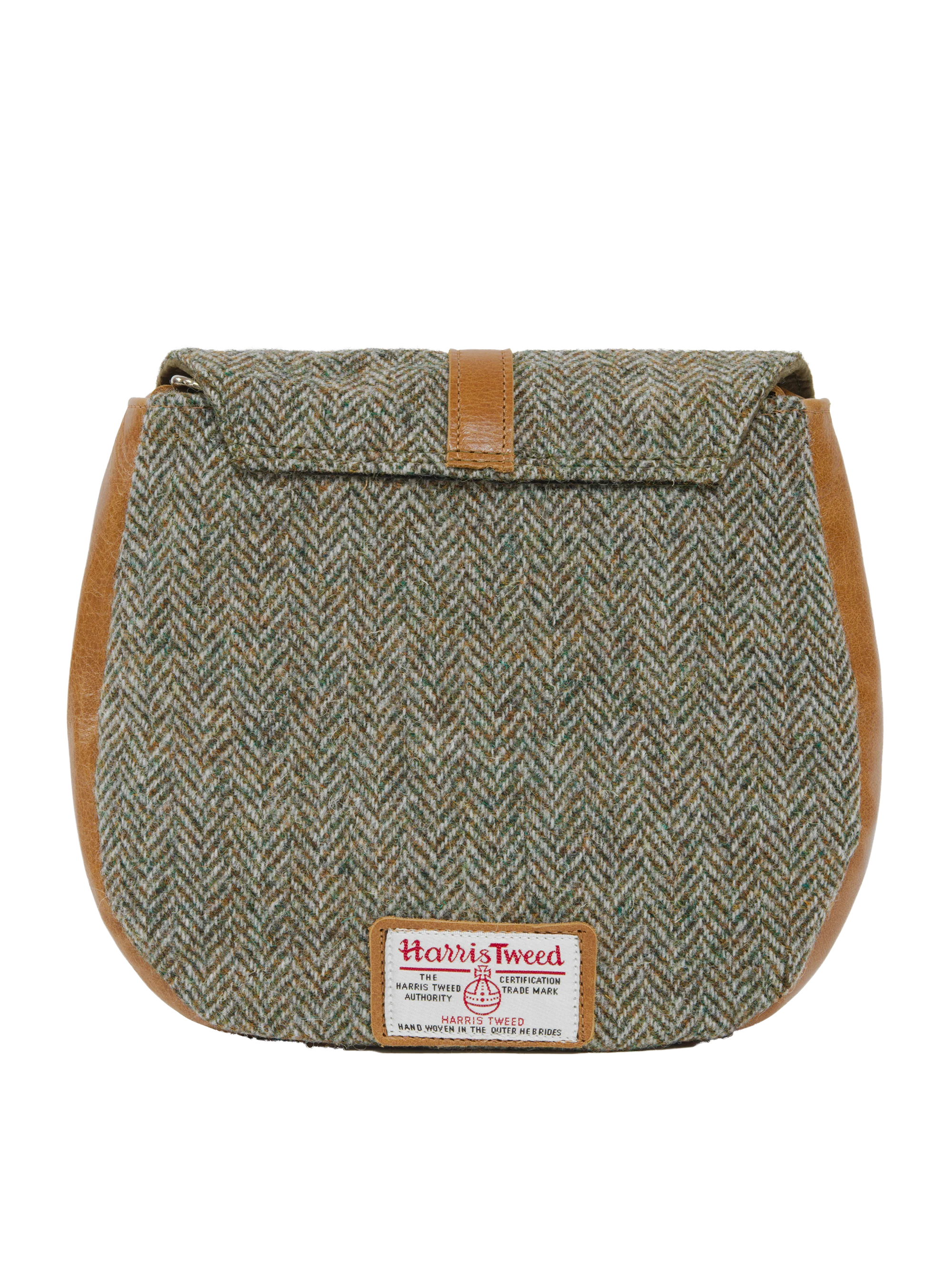 Harris Tweed Catriona Bag - HB52 (Tan Leather) - Image 5