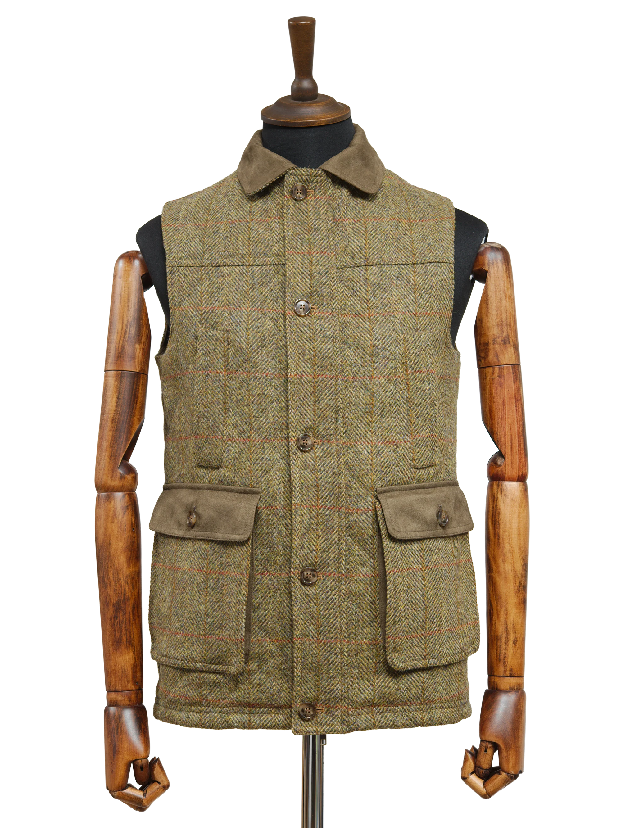 Harris Tweed Chuck Country Gilet - HB67 - Image 2