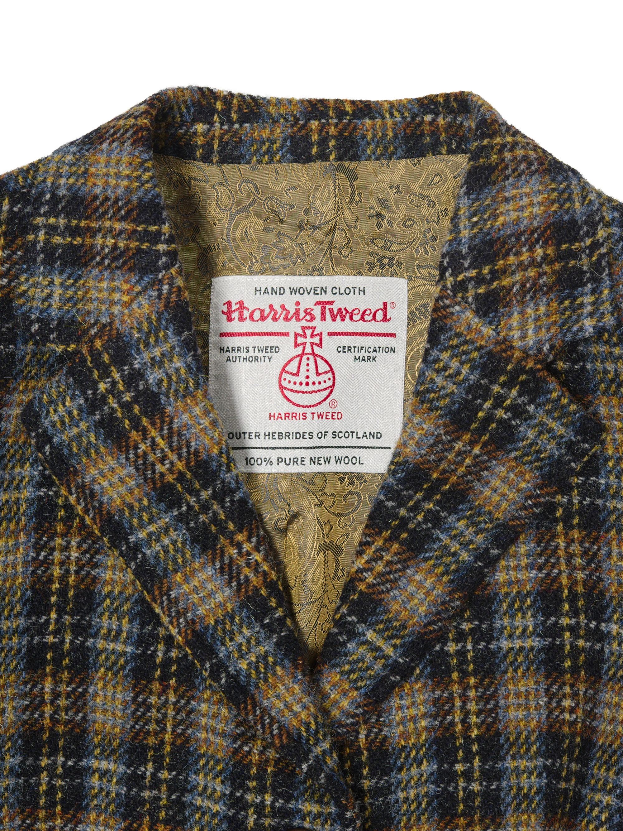 Harris Tweed Claire Jacket - Heritage Check - Image 2
