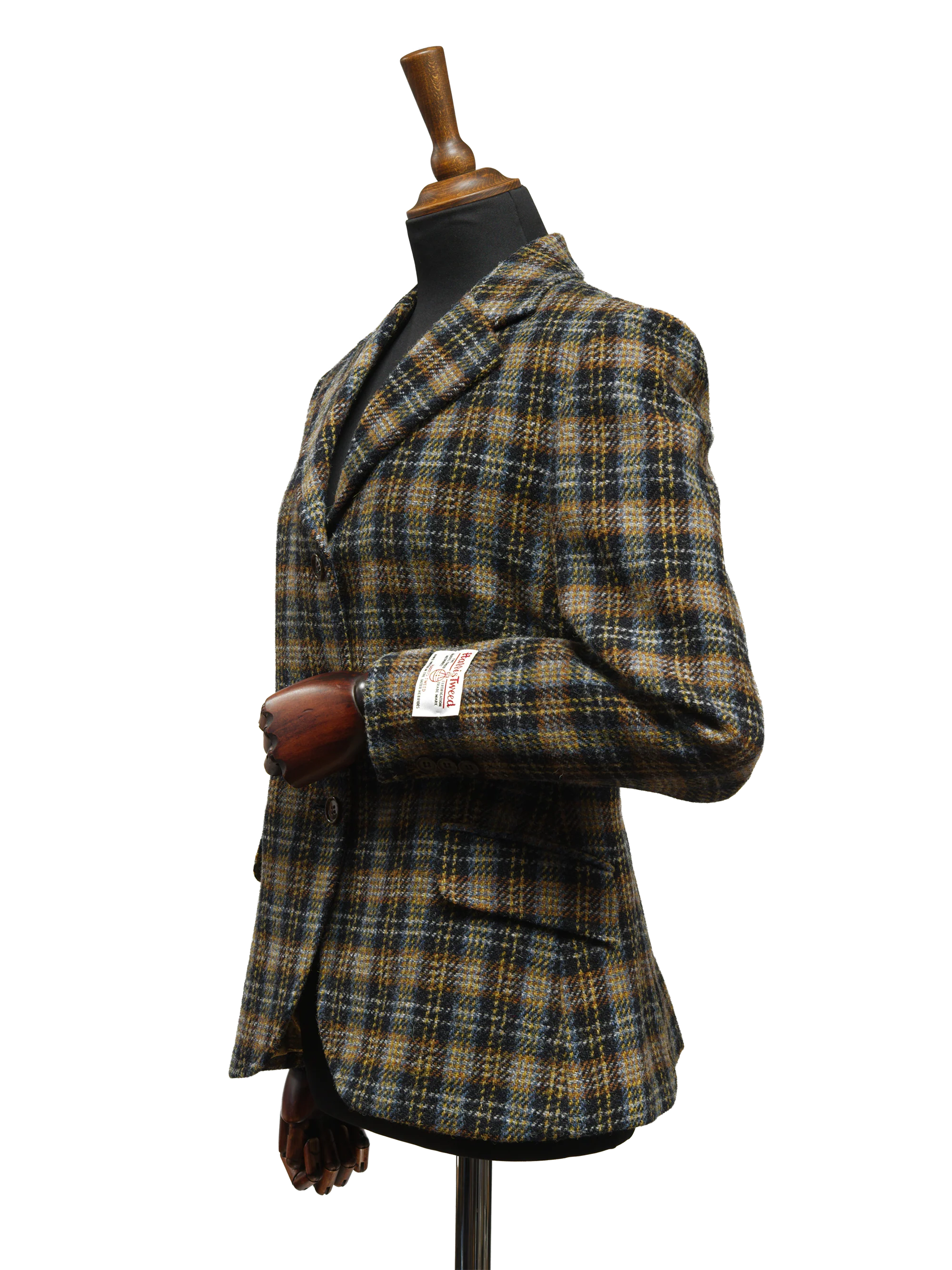 Harris Tweed Claire Jacket - Heritage Check - Image 3