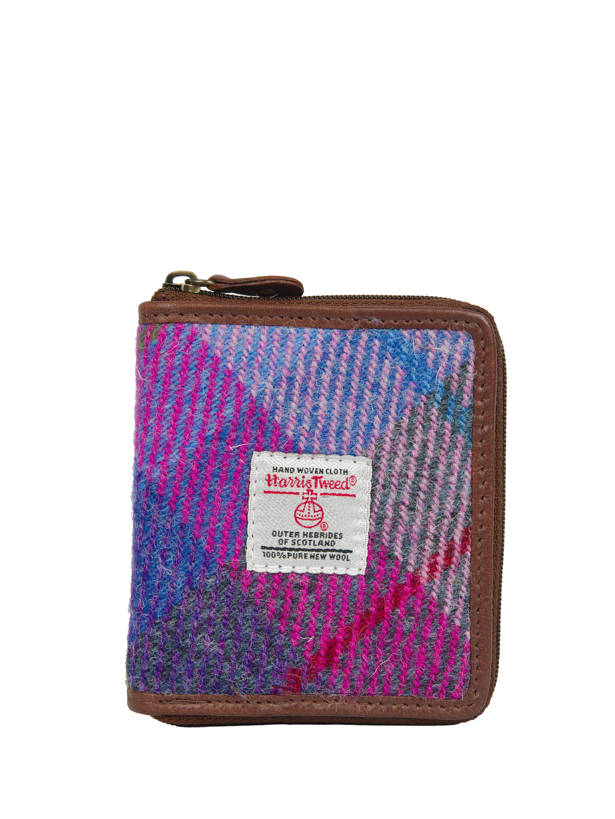 Harris Tweed Compact Zip Wallet - A0114