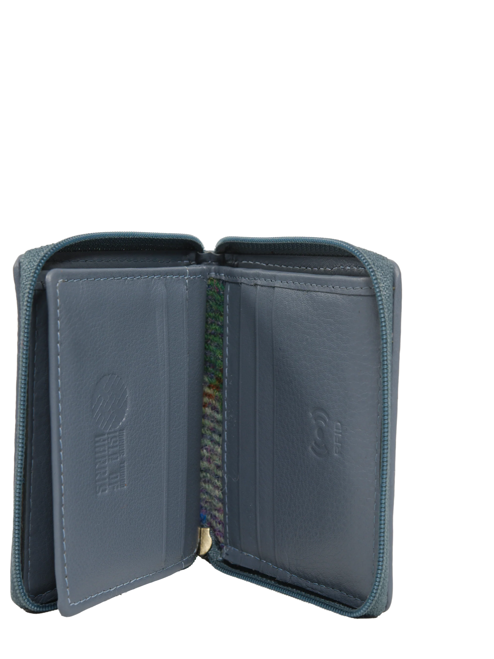 Harris Tweed Compact Zip Wallet - A0173 - Image 4