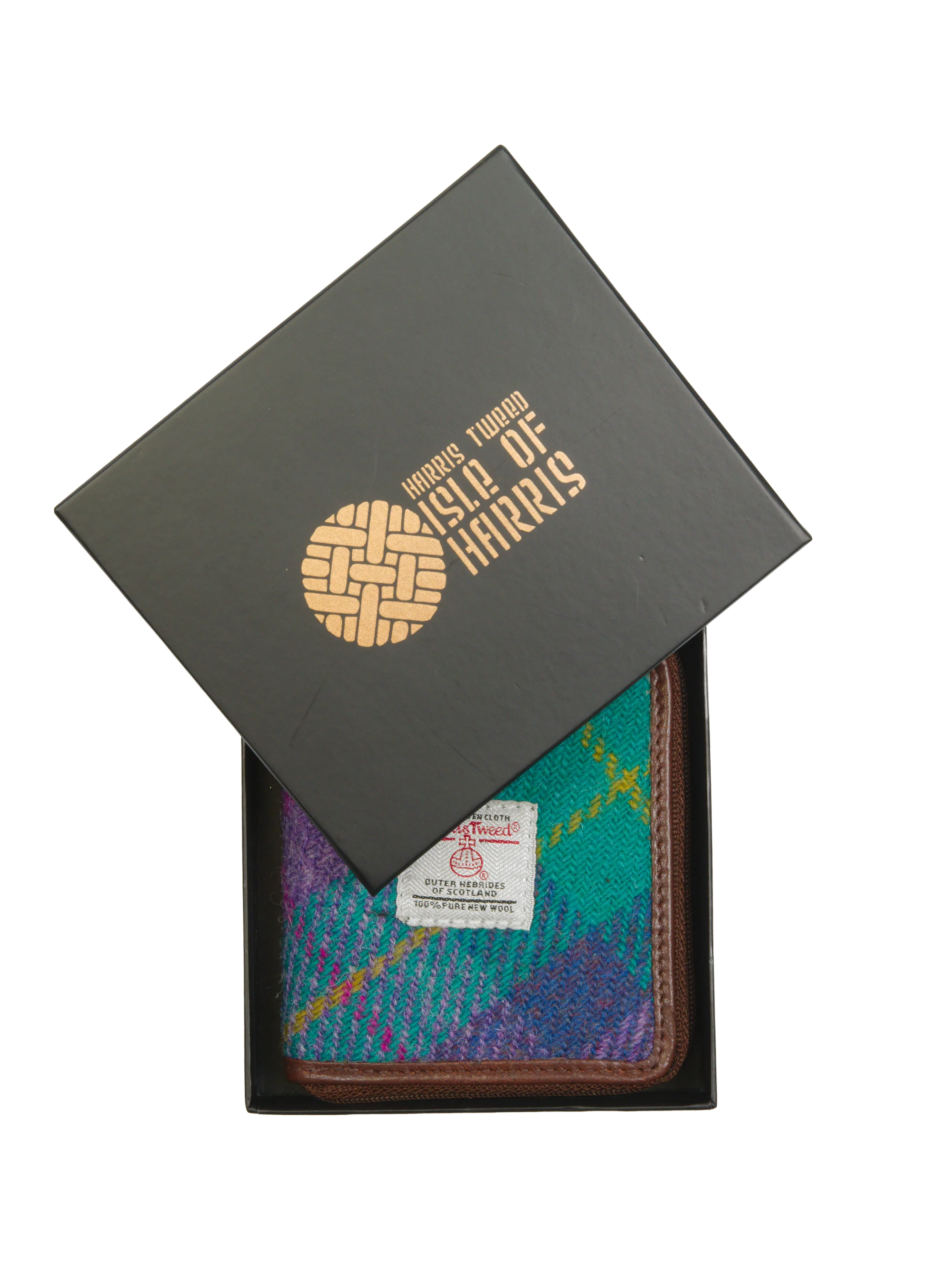 Harris Tweed Compact Zip Wallet - A0222 - Image 2