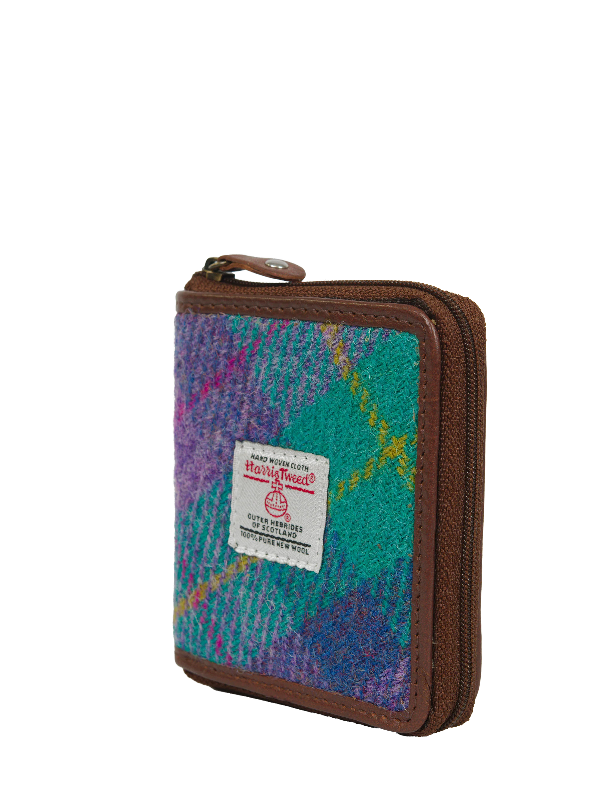 Harris Tweed Compact Zip Wallet - A0222 - Image 3