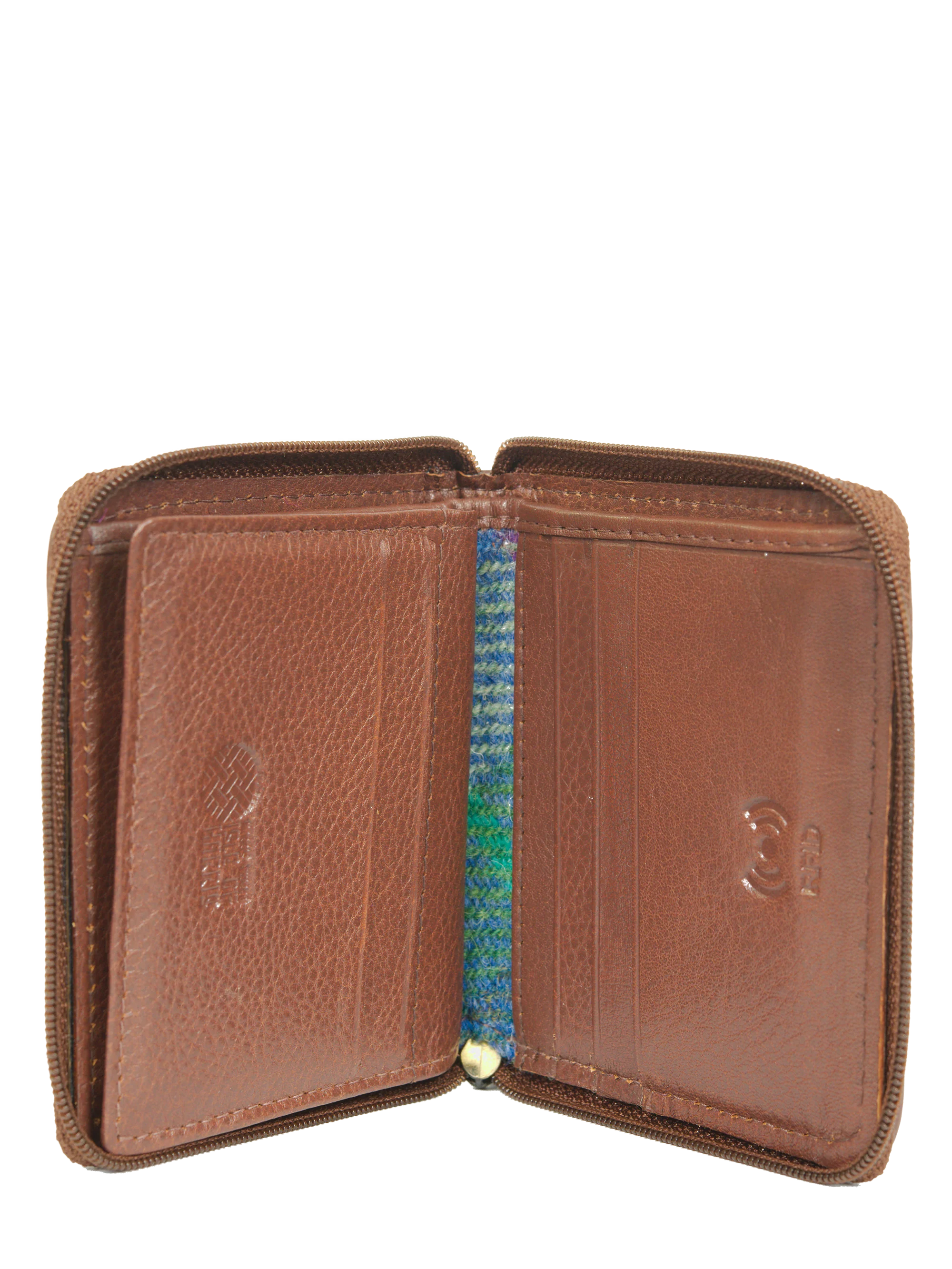 Harris Tweed Compact Zip Wallet - A0222 - Image 5