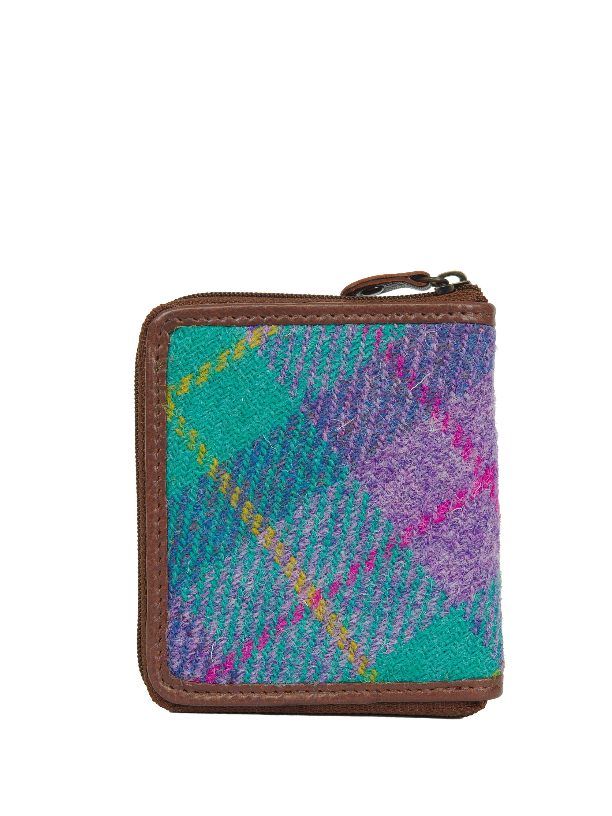 Harris Tweed Compact Zip Wallet - A0222 - Image 6