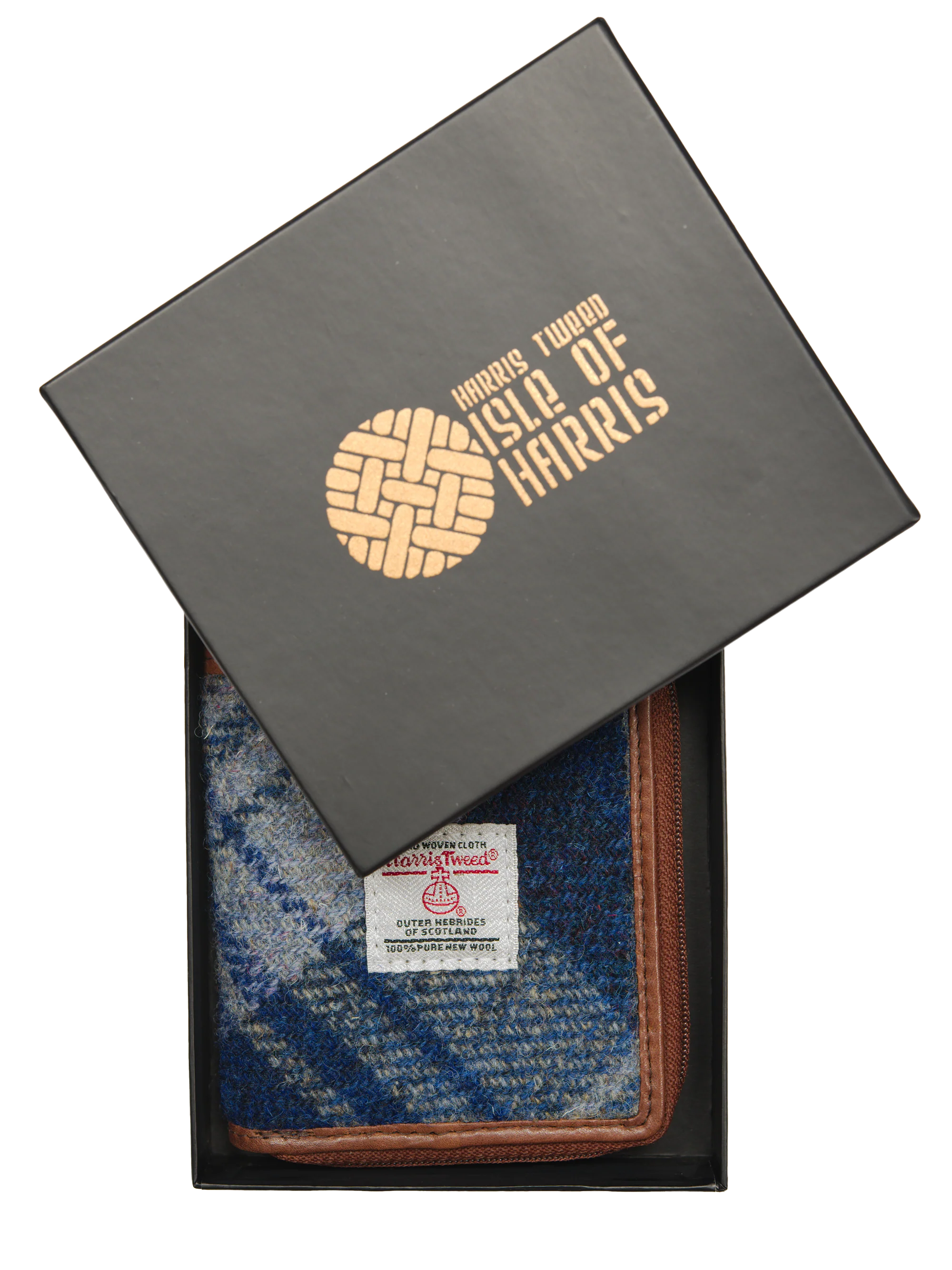 Harris Tweed Compact Zip Wallet - A0237 - Image 6