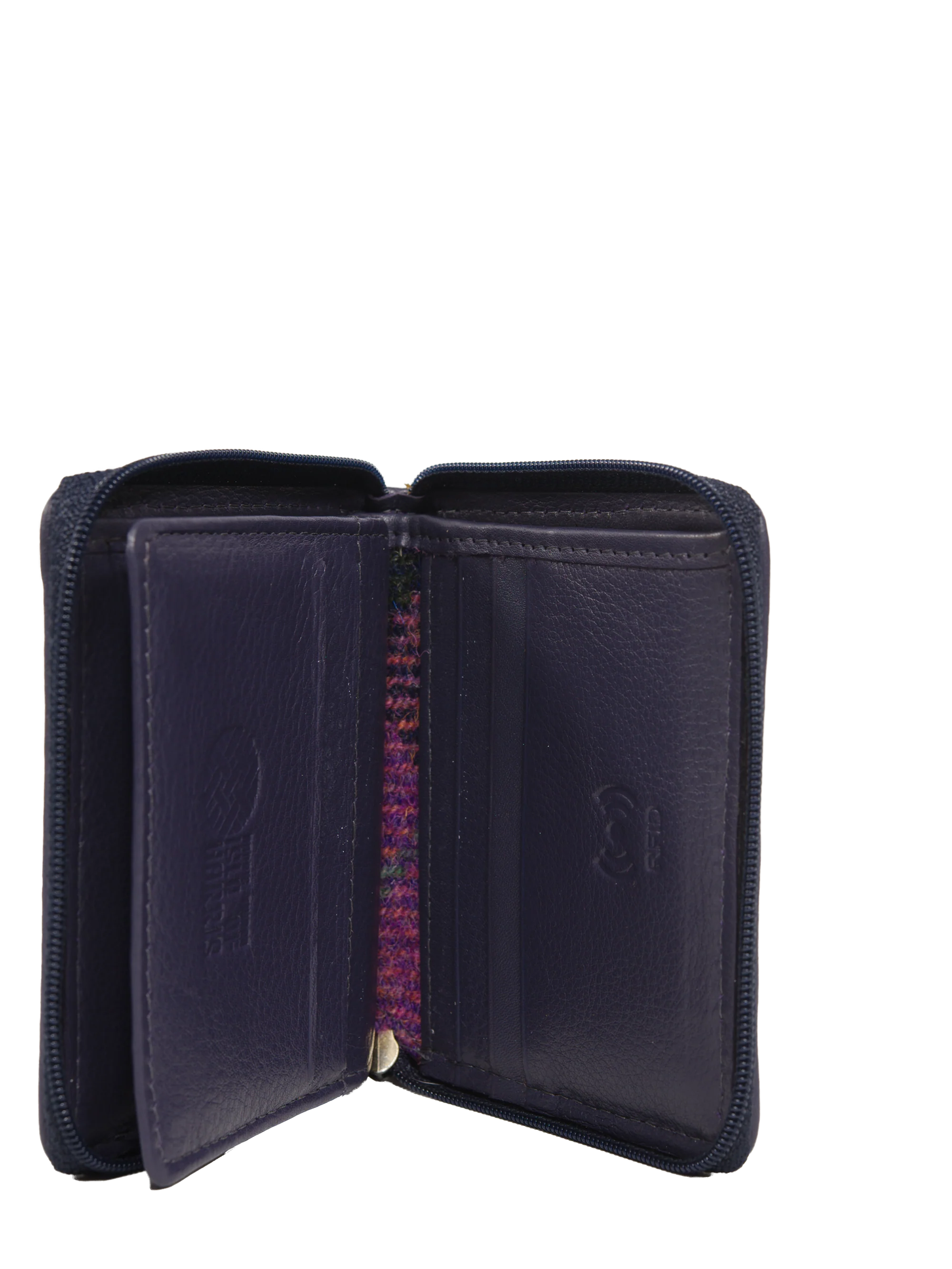 Harris Tweed Compact Zip Wallet - A0257 - Image 4