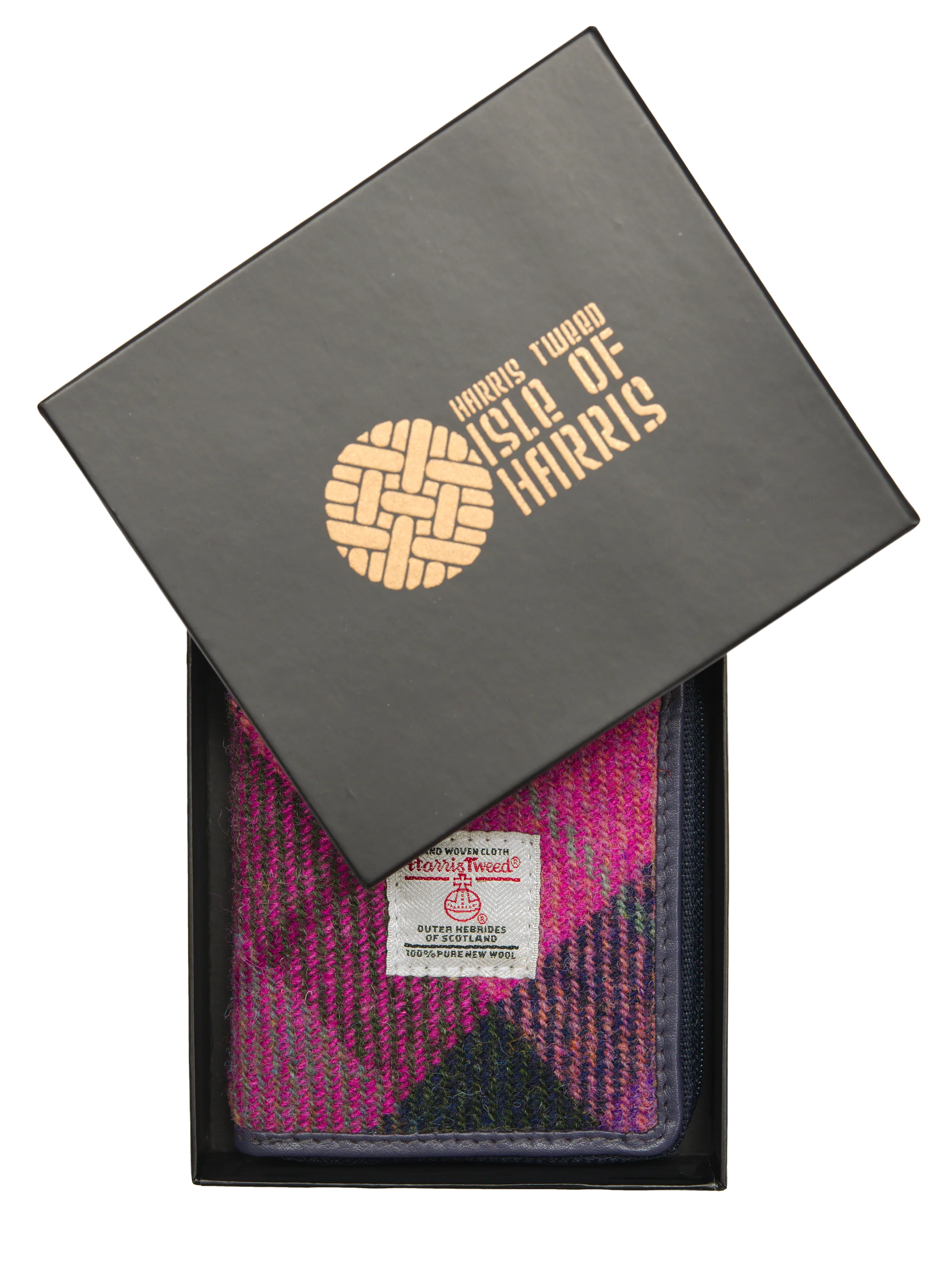 Harris Tweed Compact Zip Wallet - A0257 - Image 6