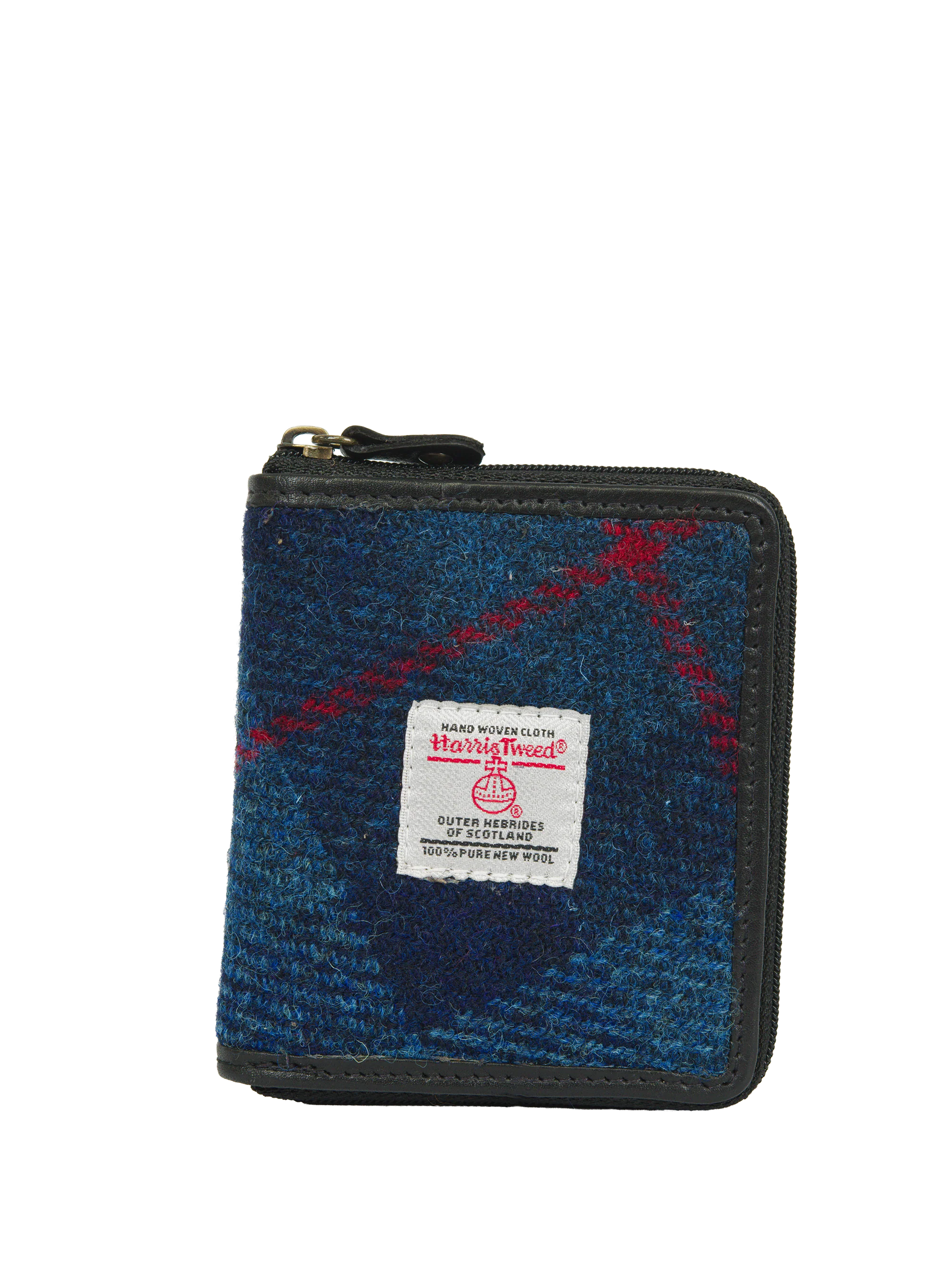 Harris Tweed Compact Zip Wallet - A075