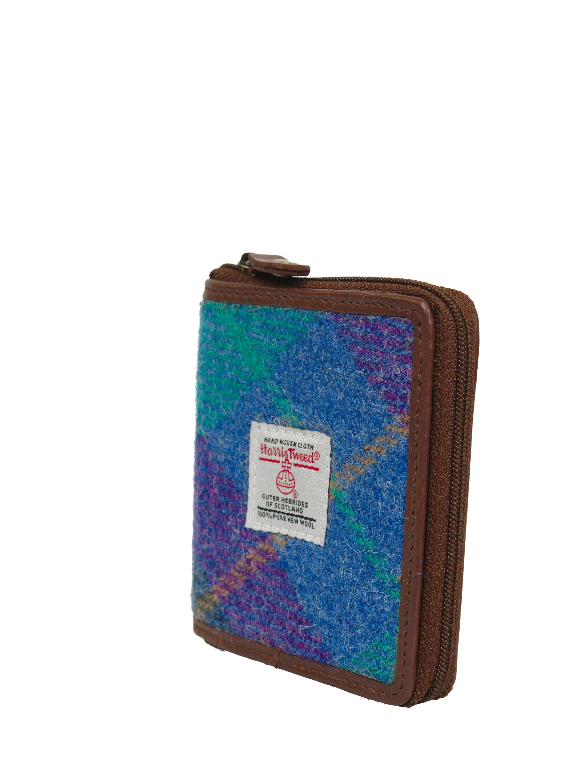 Harris Tweed Compact Zip Wallet - A085 - Image 3