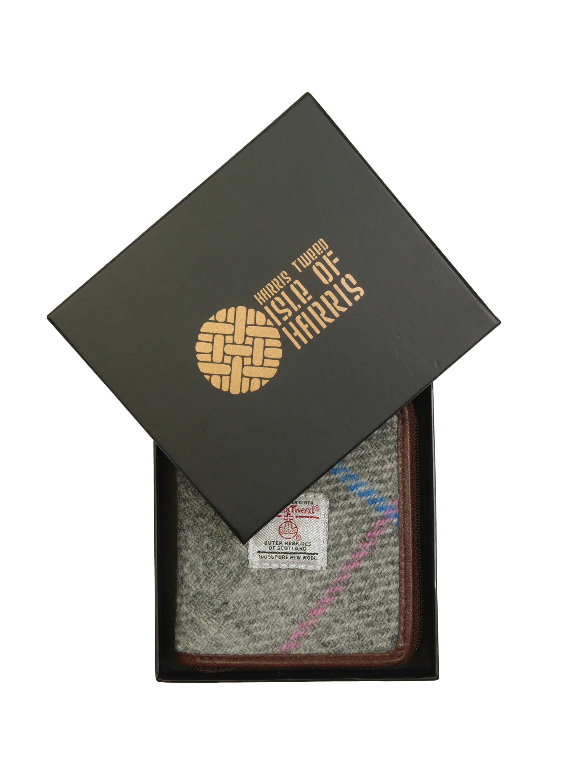 Harris Tweed Compact Zip Wallet - A095 - Image 2