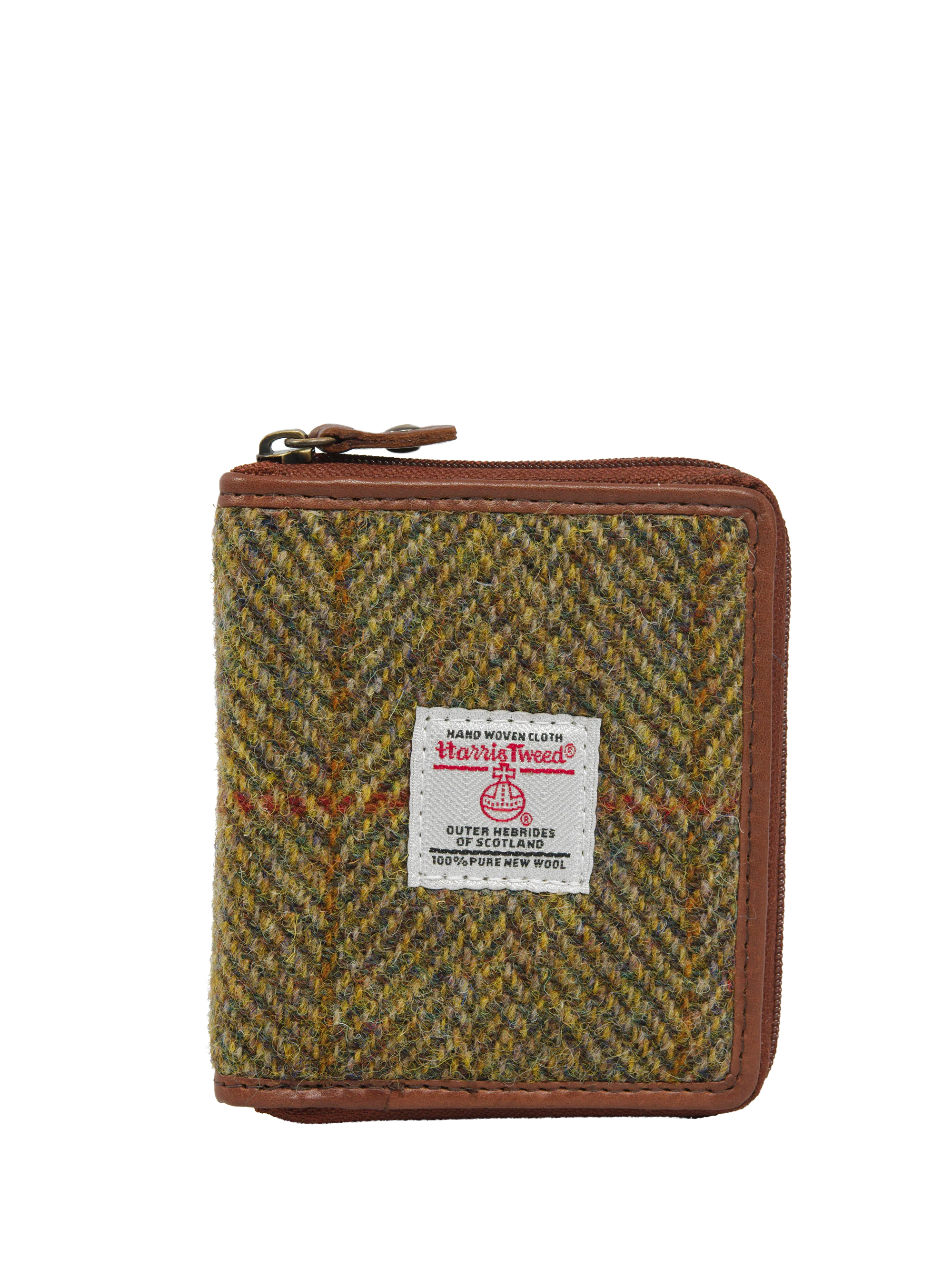 Harris Tweed Compact Zip Wallet - HB67