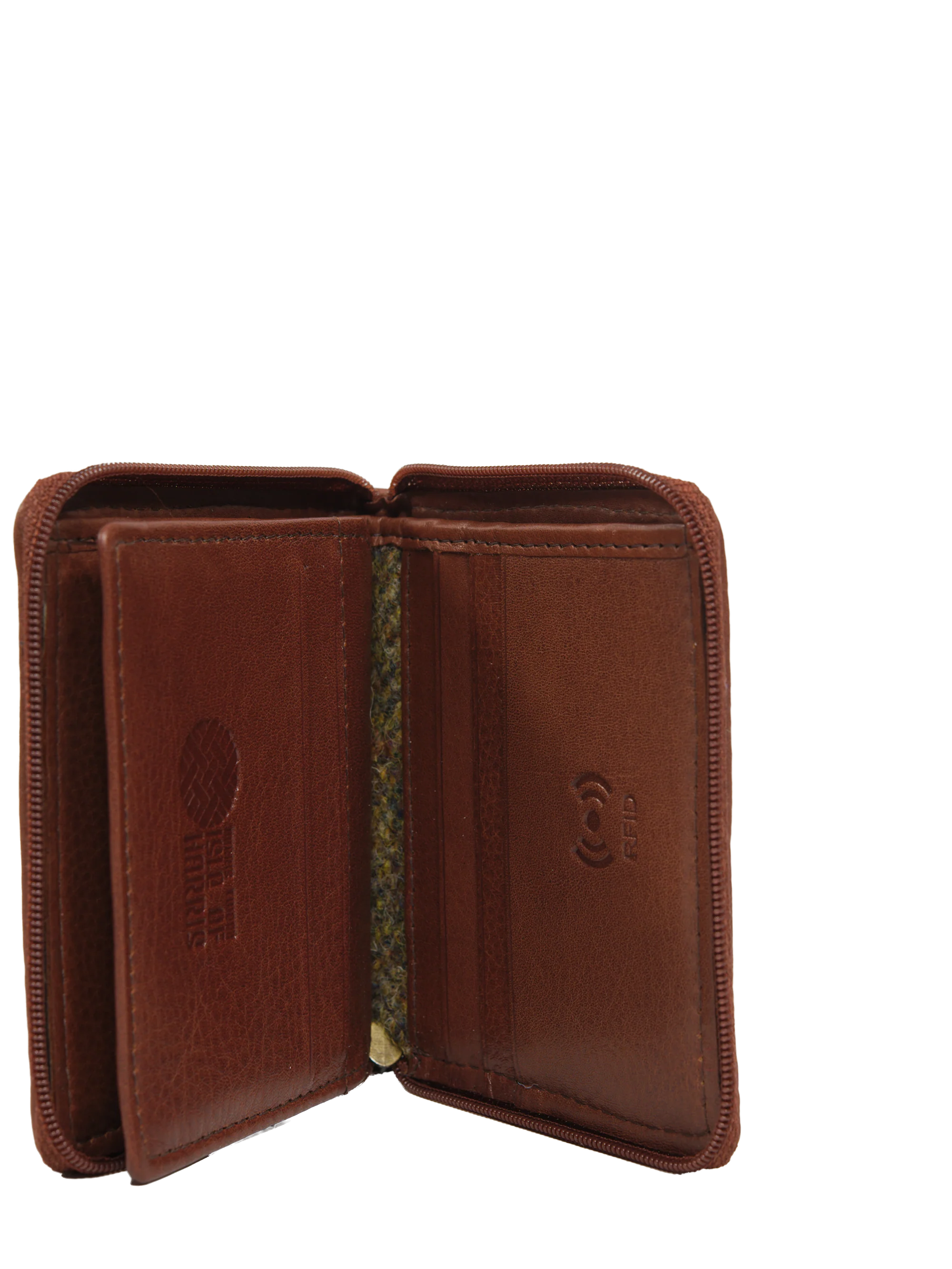 Harris Tweed Compact Zip Wallet - HB67 - Image 4