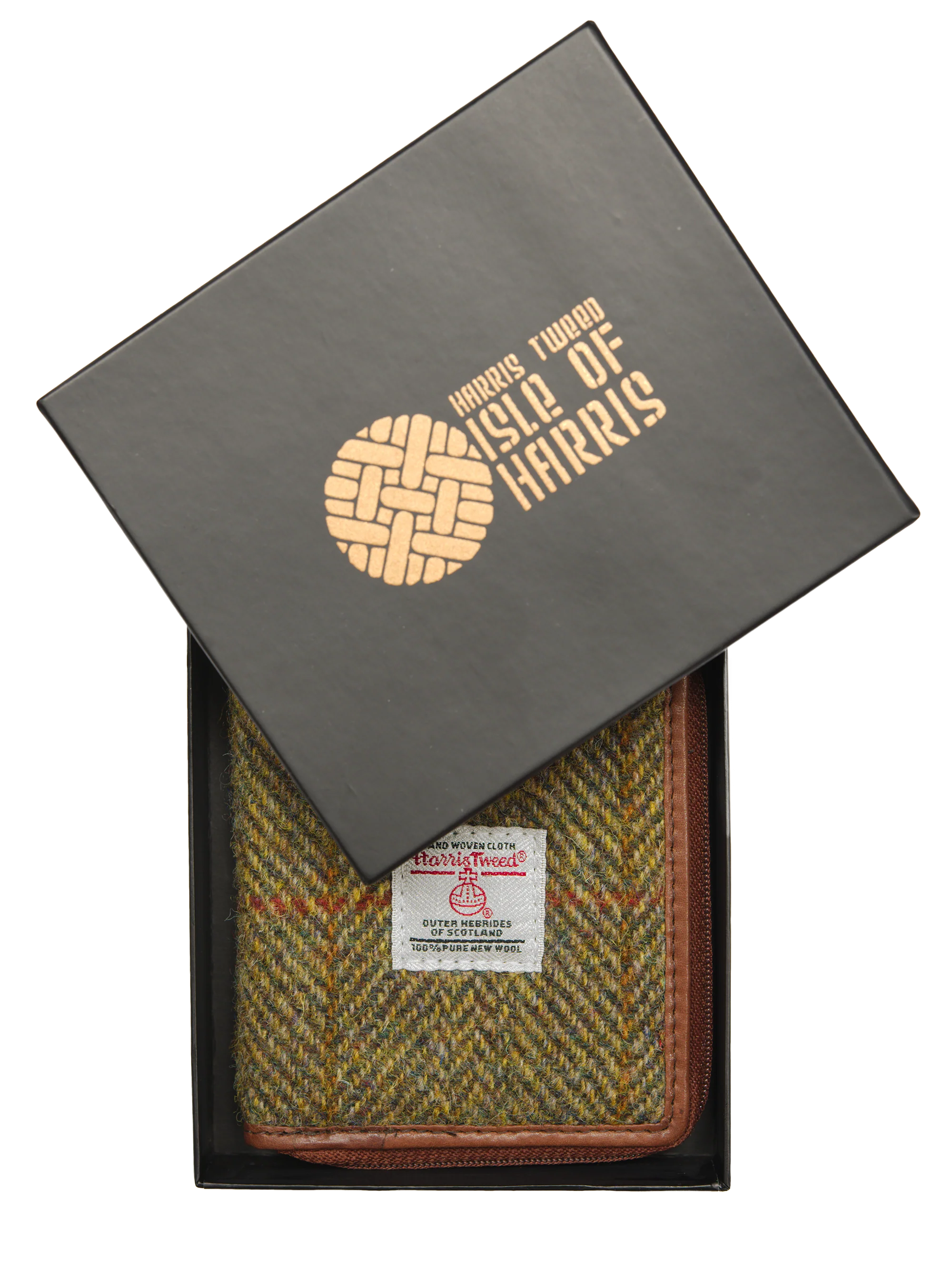 Harris Tweed Compact Zip Wallet - HB67 - Image 6