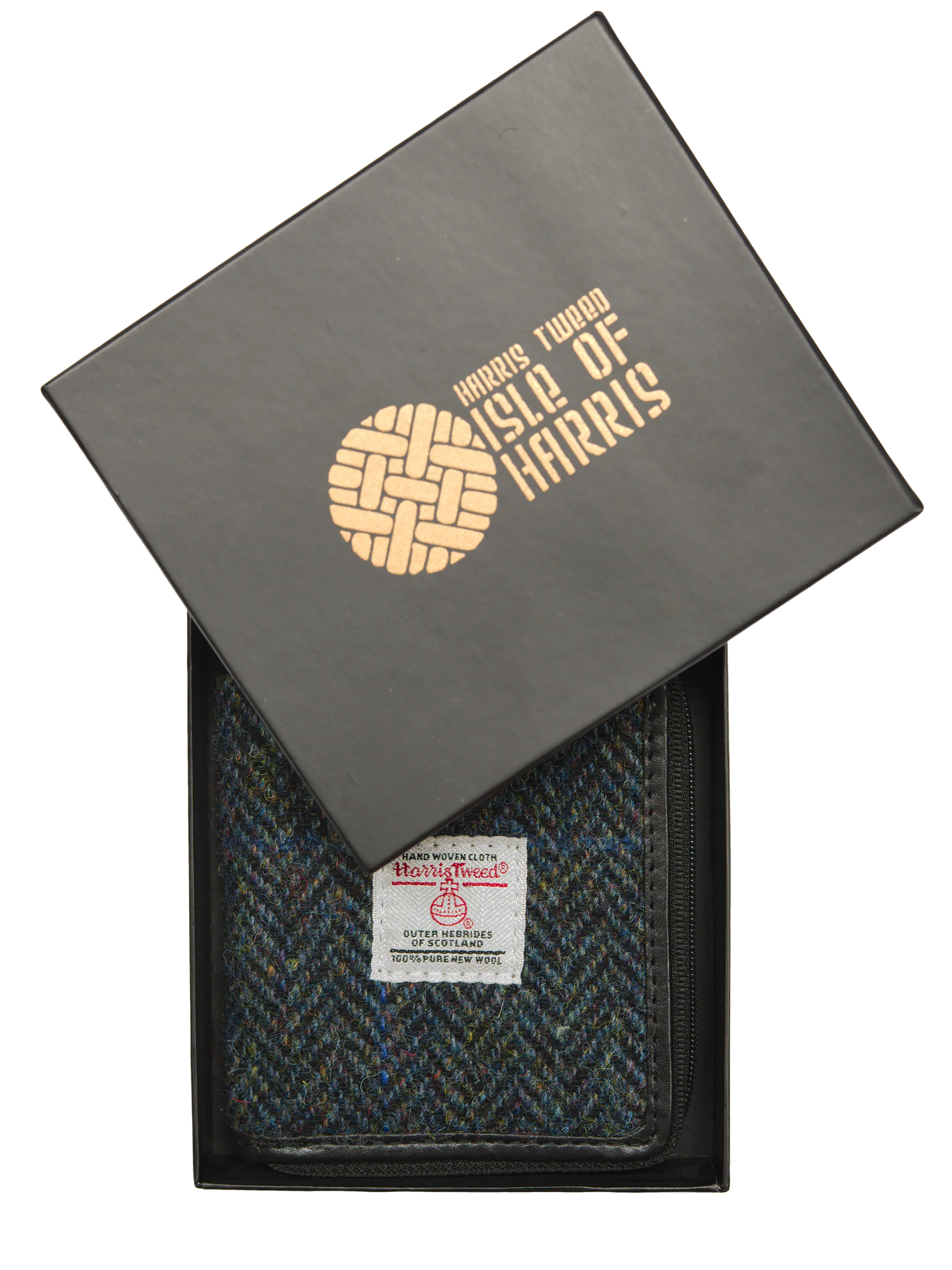 Harris Tweed Compact Zip Wallet - HB80 - Image 6