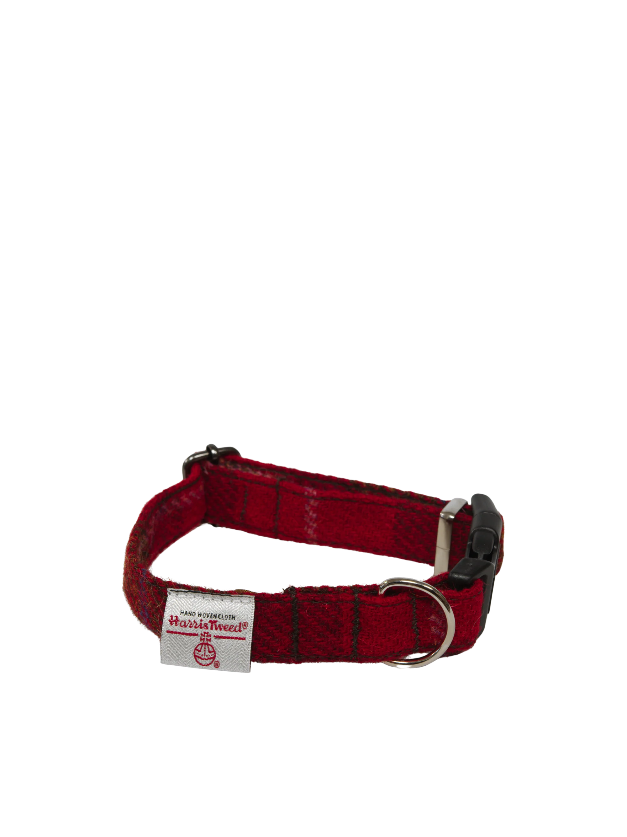 Harris Tweed Dog Collar - A001 (Clip)