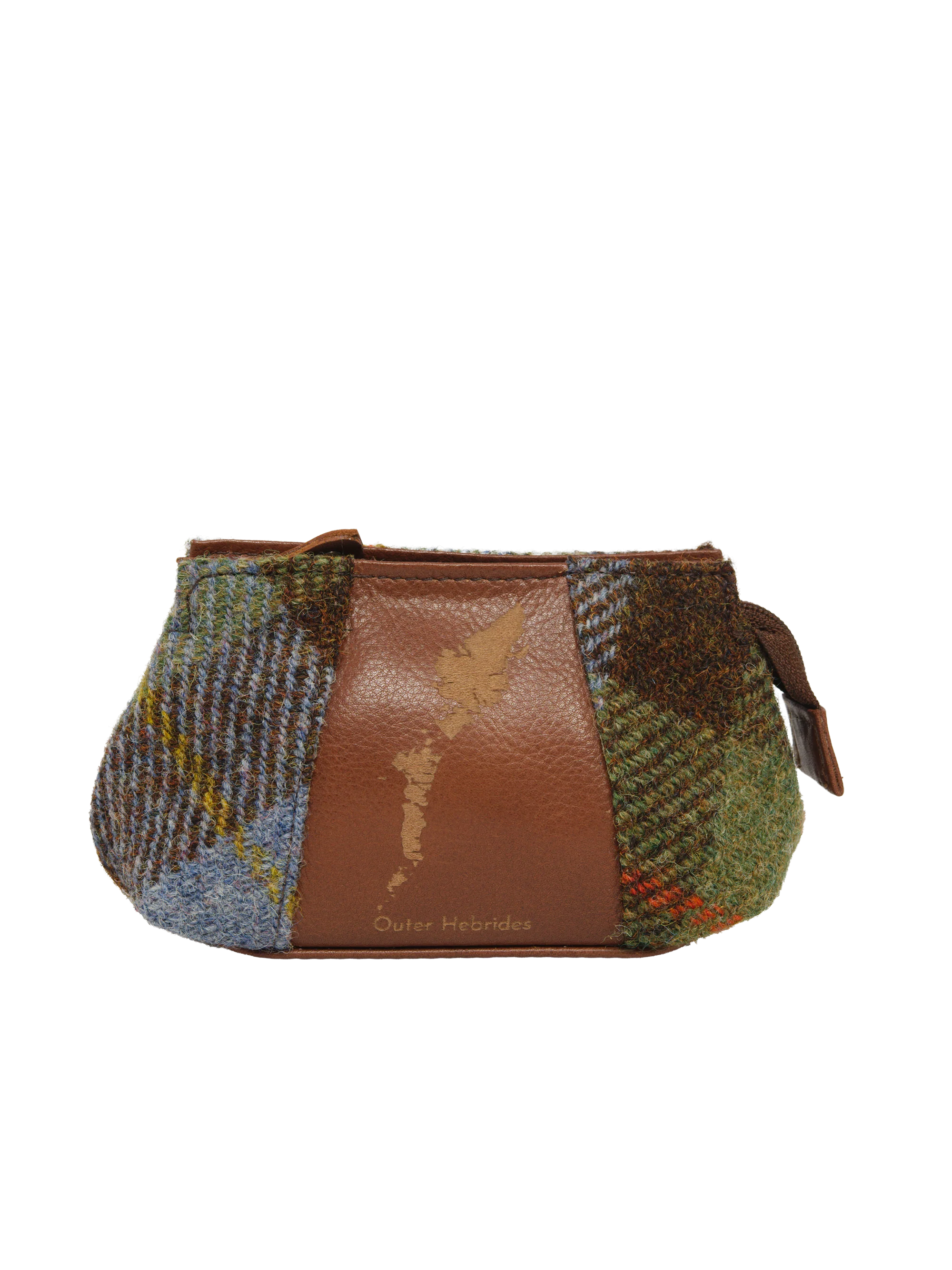 Harris Tweed Engraved Coin Purse - A017