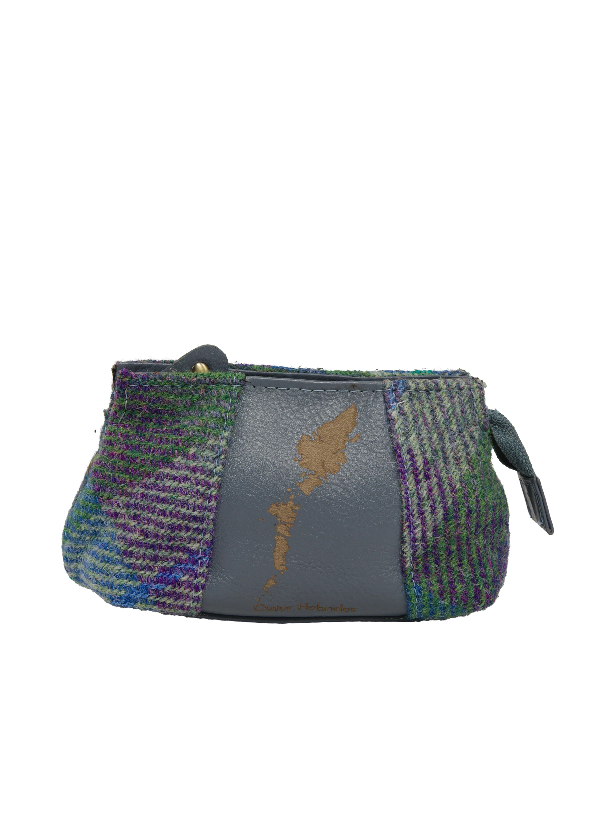 Harris Tweed Engraved Coin Purse - A0173